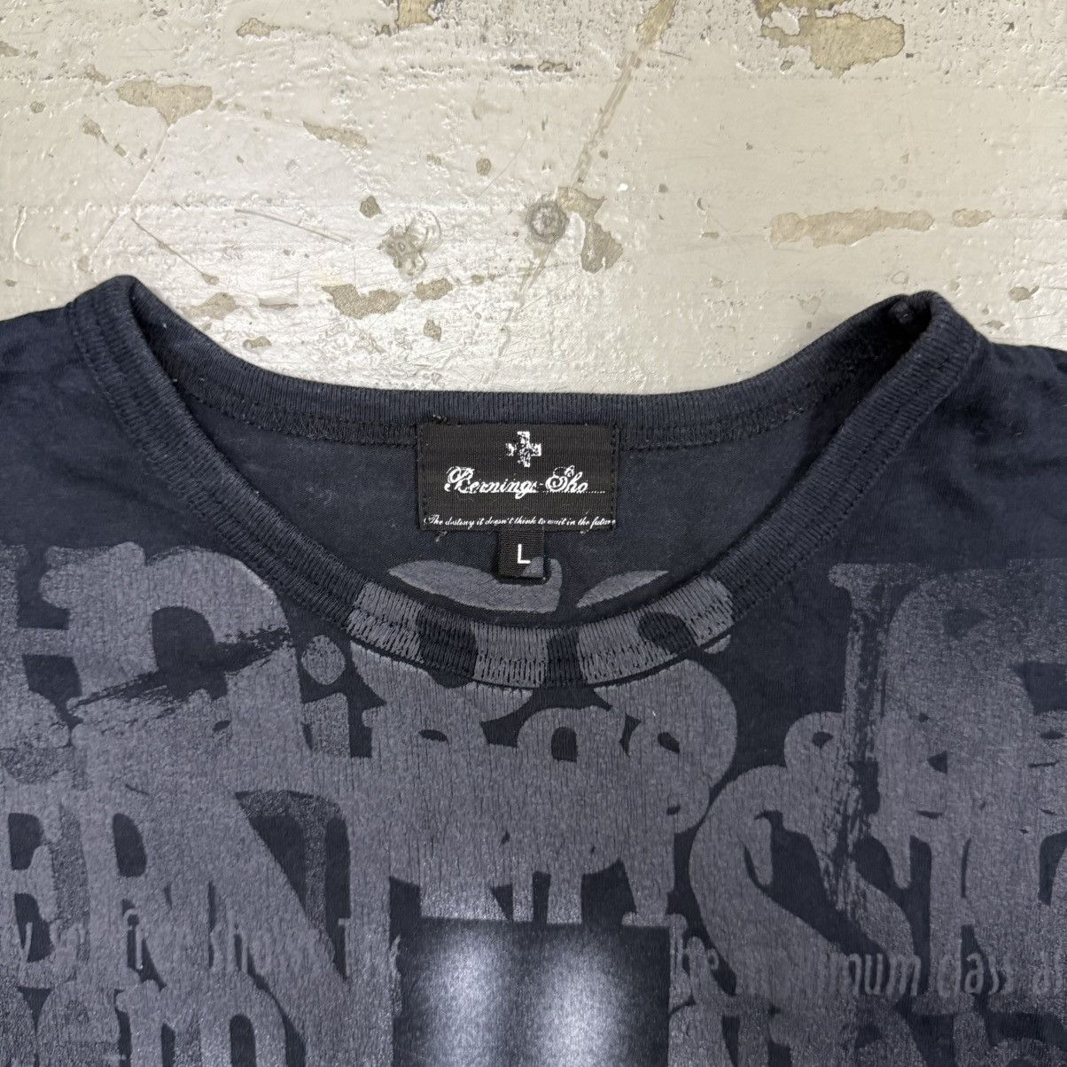 14th Addiction Bernings-sho Poem Gothic Riot Punk Tee Size US L / EU 52-54 / 3 - 4 Thumbnail