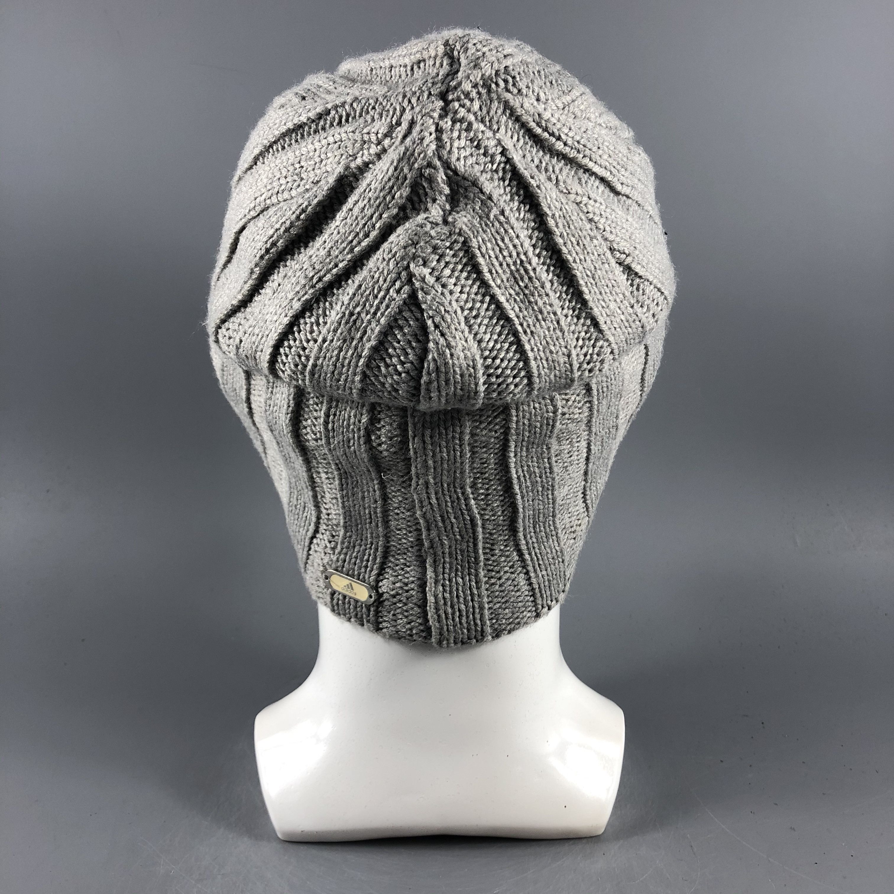 Adidas × Vintage Adidas Basic Beanie Snow Hat Snow Cap -D021 Size ONE SIZE - 3 Thumbnail