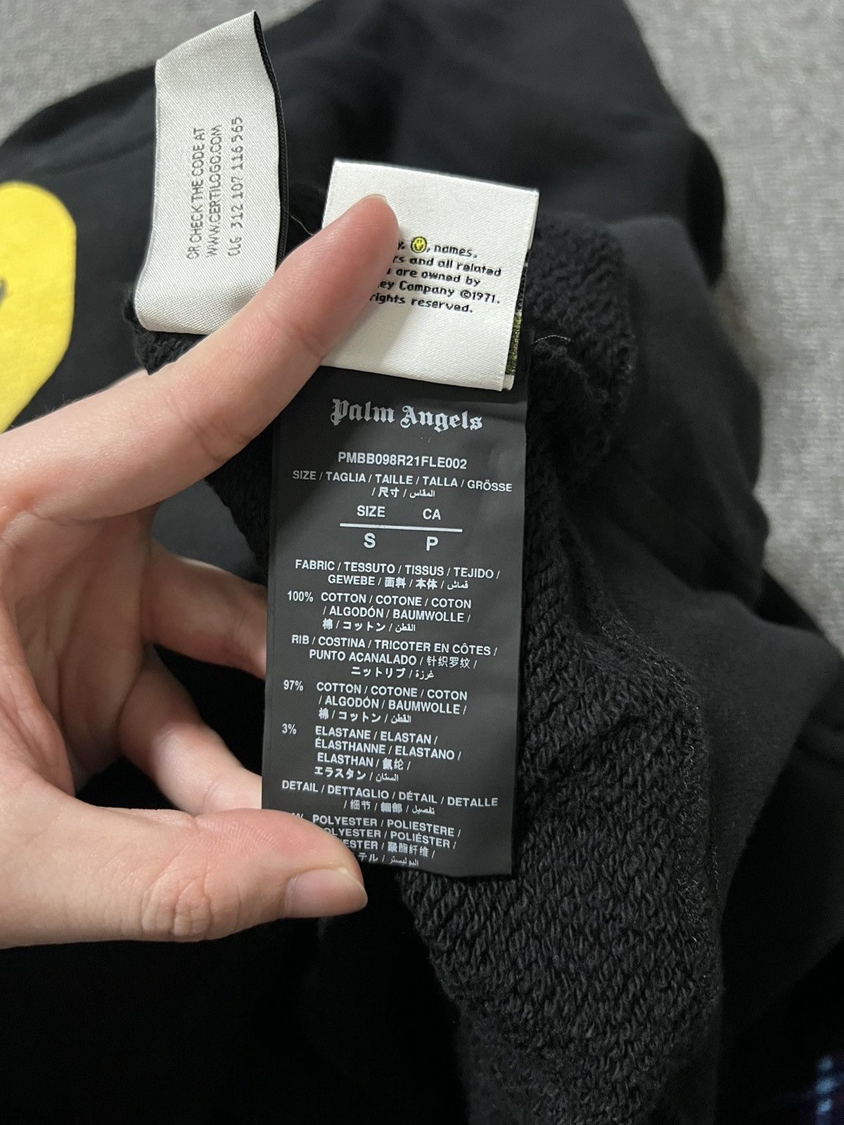 Palm Angels 「retail💲845」Brand new palm angels x smiley juggler hoodie Size US S / EU 44-46 / 1 - 13 Thumbnail
