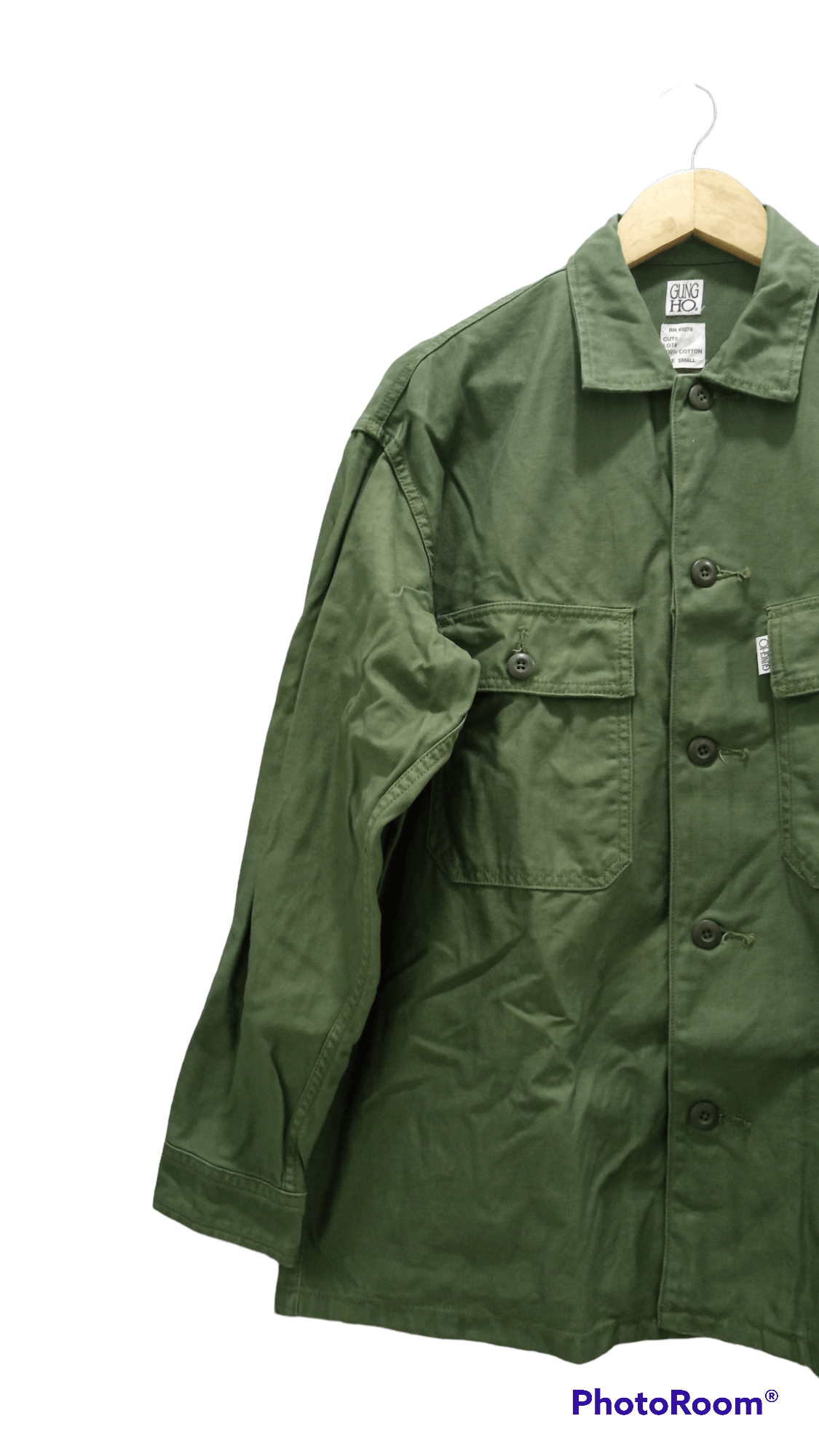 Japanese Brand × Vintage 🔥🔥GungHo x Freaks Store Vintage Military Style Jacket Size US L / EU 52-54 / 3 - 2 Thumbnail