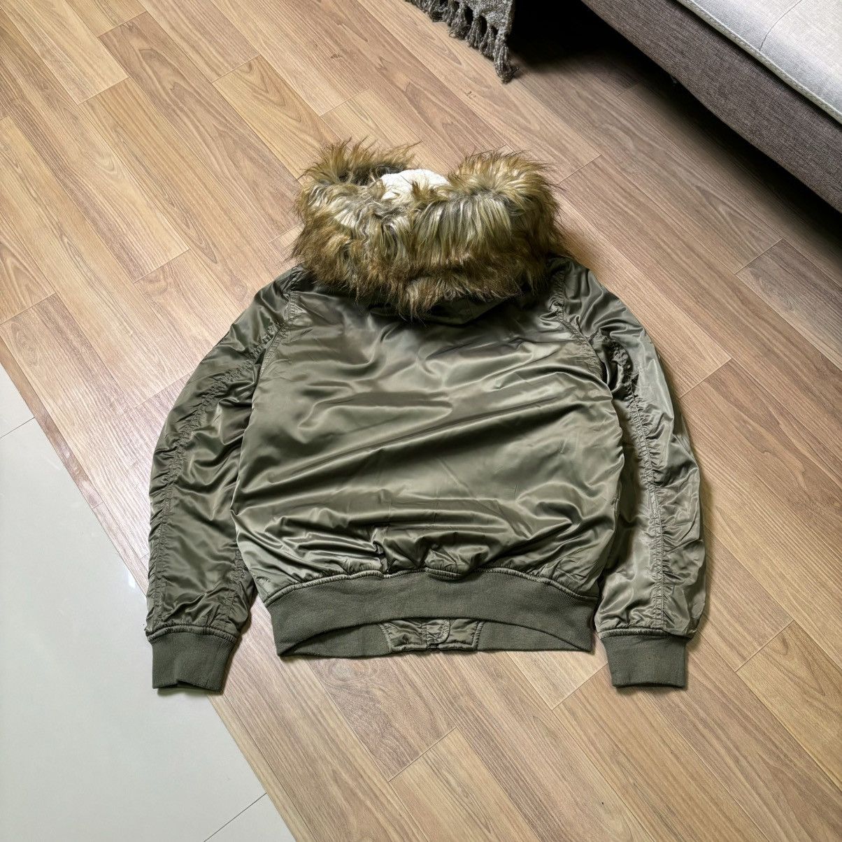 14th Addiction × If Six Was Nine × Le Grande Bleu (L.G.B.) G.O.A | EARTH Fur faux jacket IfSixWasNine LGB Style Size US M / EU 48-50 / 2 - 3 Thumbnail