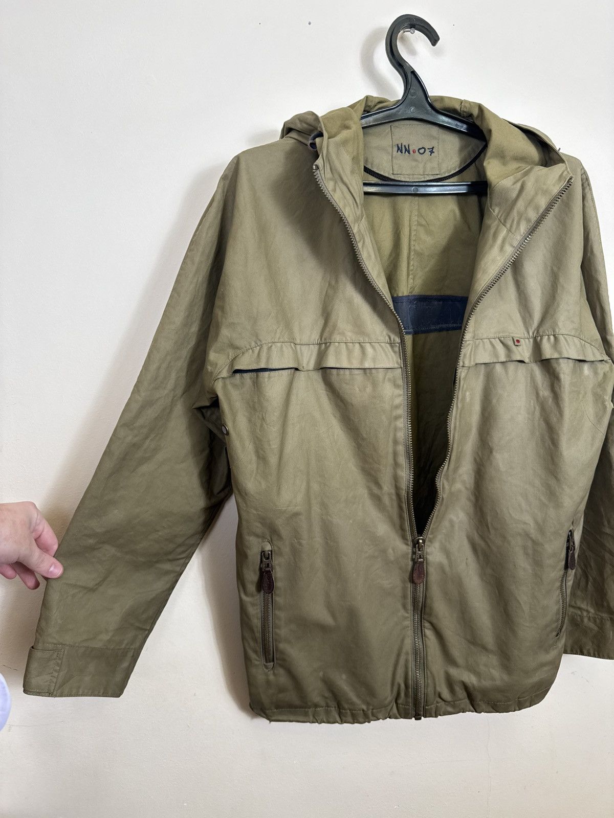 NN07 NN07 No Nationality Jacket Men's Bruce Full ZipOlive L Size US L / EU 52-54 / 3 - 8 Thumbnail