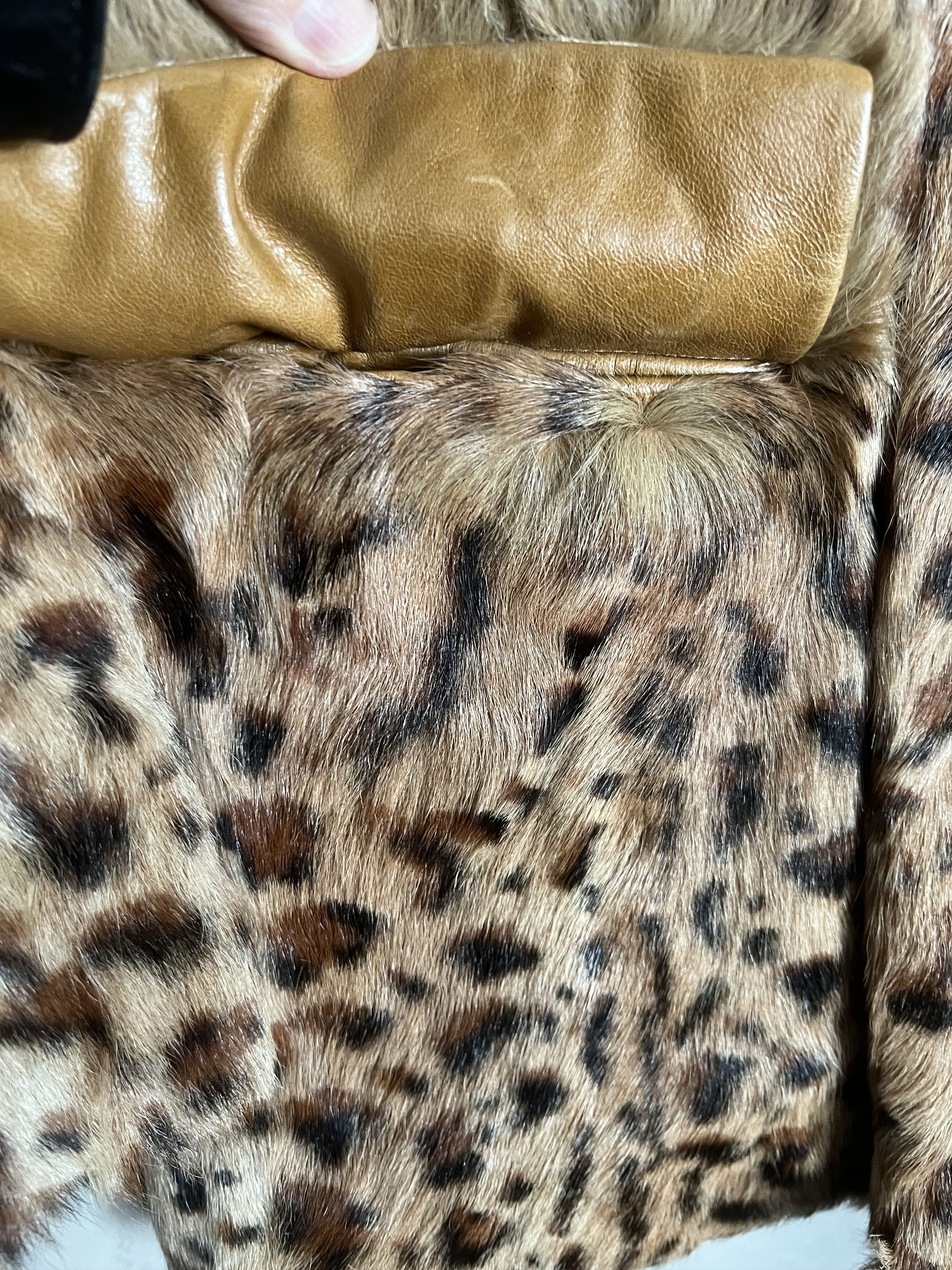 Dries Van Noten GRAIL Leopard-print Fur Coat F/W 2007 Sz M Size US M / EU 48-50 / 2 - 8 Thumbnail