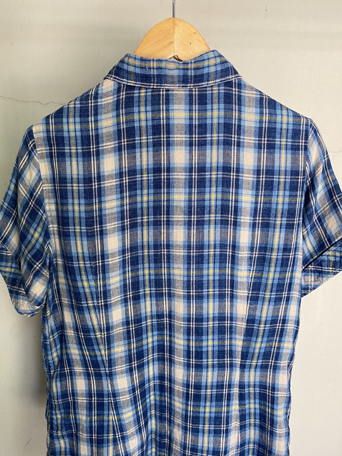 Hysteric Glamour Hysteric Glamour Blue Plaid Button-Up Shirt. Size S / US 4 / IT 40 - 15 Thumbnail