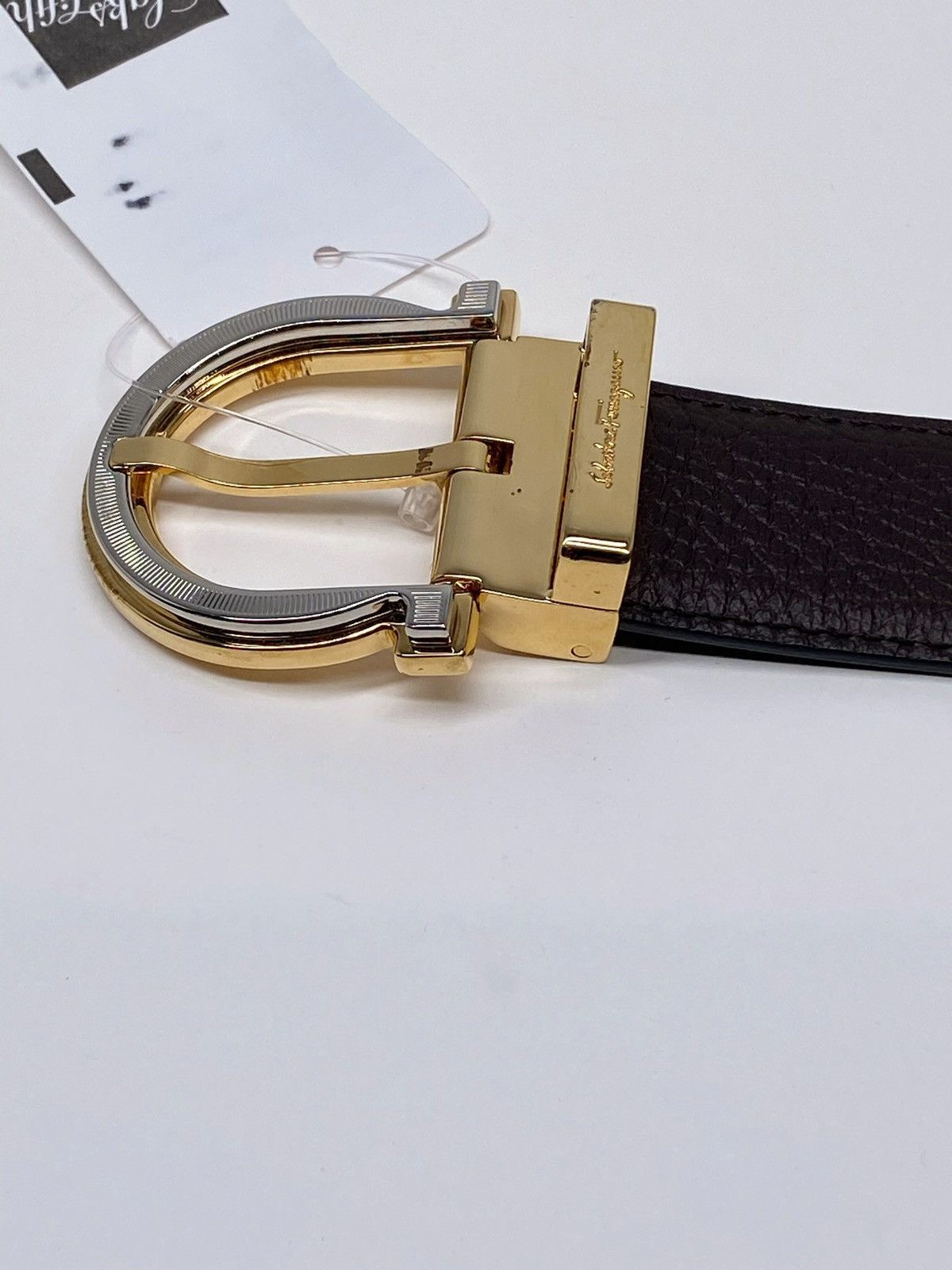 Salvatore Ferragamo Salvatore Ferragamo Adjustable Reversible Leather Belt 32 Size 32 - 6 Thumbnail