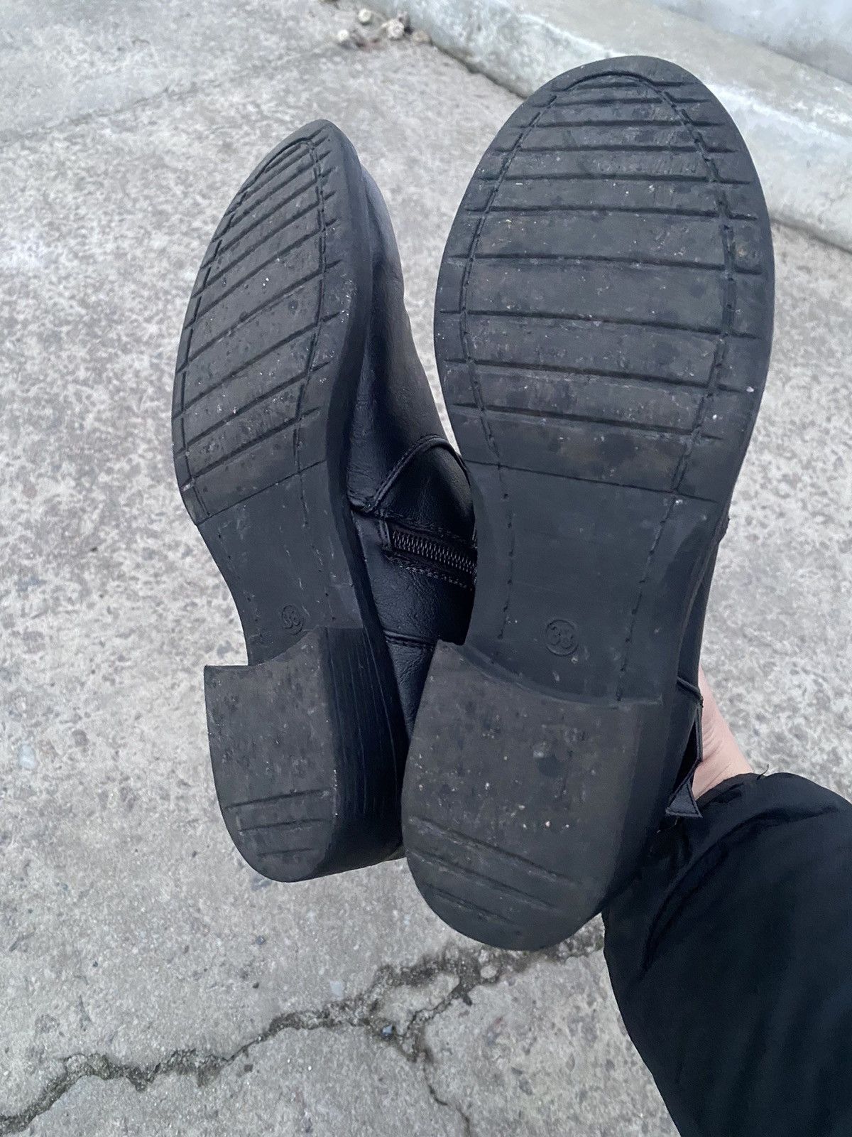 A.S.98 Vintage AS98 Buckle Biker Boots Rick Owens Style Airstep Y2K Size US 8 / IT 38 - 9 Thumbnail