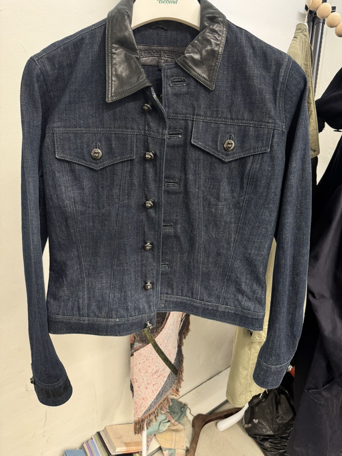 Chrome Hearts Chrome hearts “bitch” Rolling stones patch Trucker Jacket Size US L / EU 52-54 / 3 - 2 Thumbnail