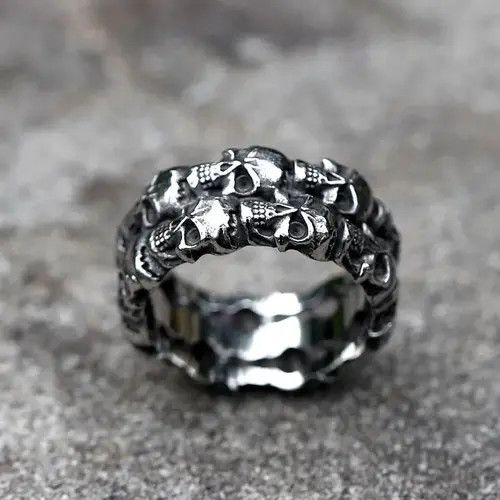 Jewelry Skull Ring Size ONE SIZE - 3 Thumbnail
