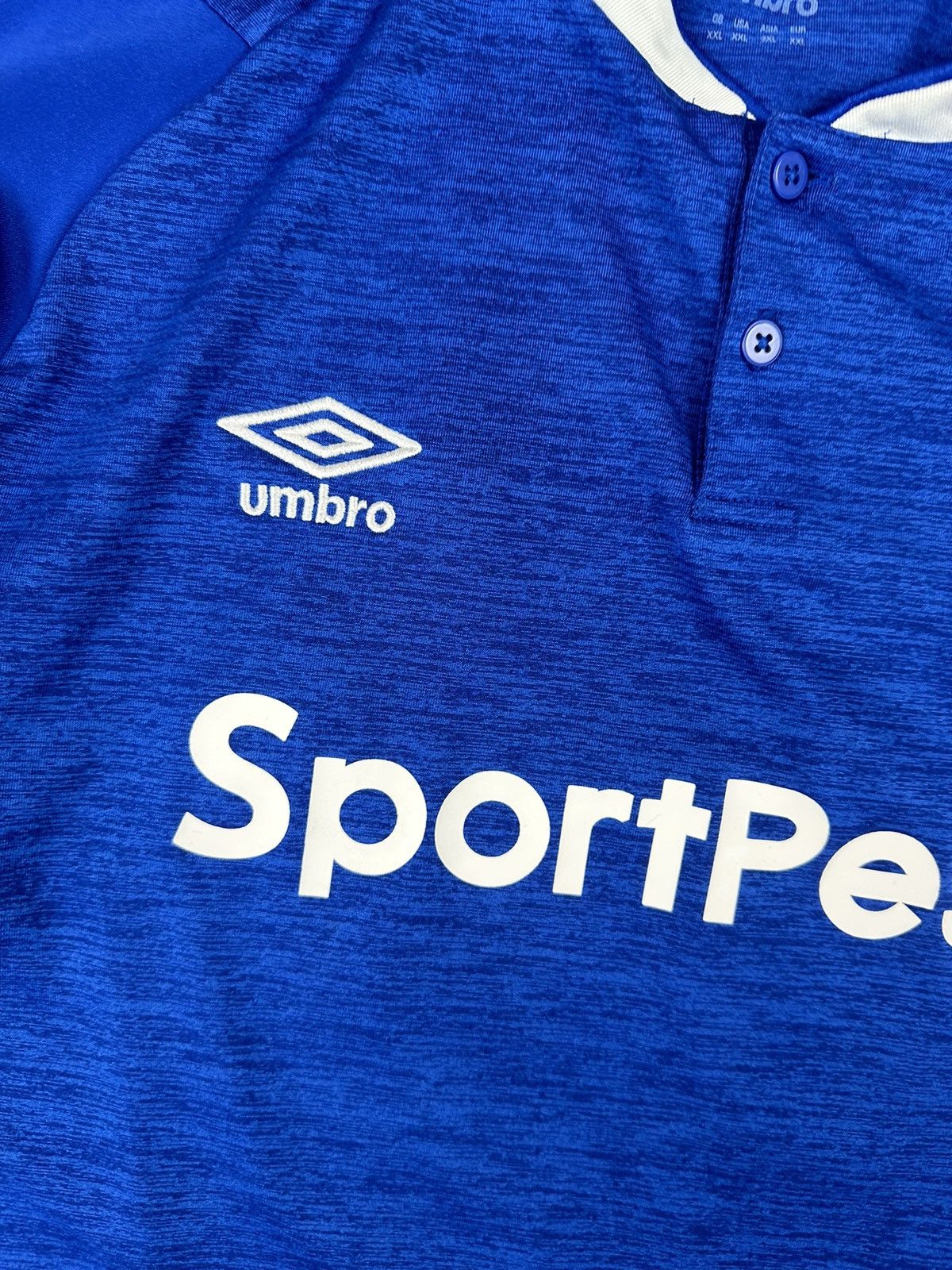Umbro Umbro Everton 2018/19 Home Long Sleeve #19 Niasse Jersey Size US XXL / EU 58 / 5 - 4 Thumbnail