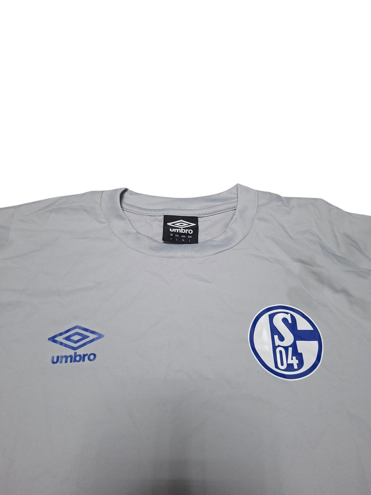 Umbro SCHALKE UMBRO SOCCER NYLON TRAINING SWEATSHIRT Size US L / EU 52-54 / 3 - 2 Thumbnail
