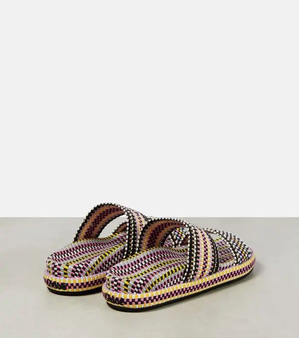 Chloe o1loc1c1024 Rori Slides in Red Sand Size US 9 / IT 39 - 3 Thumbnail