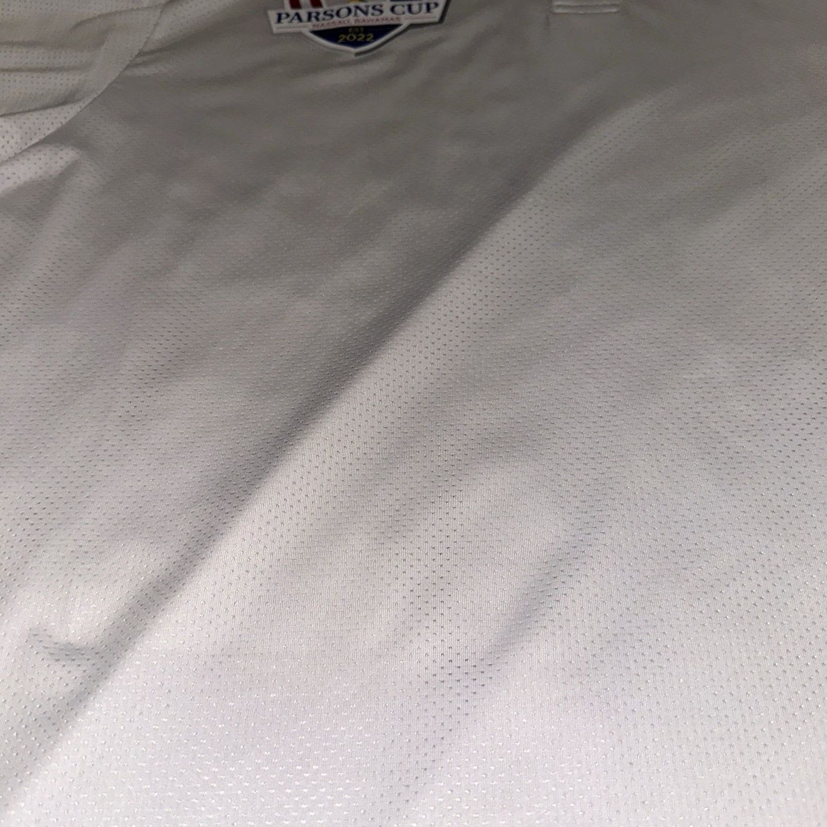 Vintage Malbon Golf Polo Shirt Mens XL Parsons Breathable Short Sleeve Knit Cotton White Logo Embroidered Button Polo Golf Size US XL / EU 56 / 4 - 2 Thumbnail
