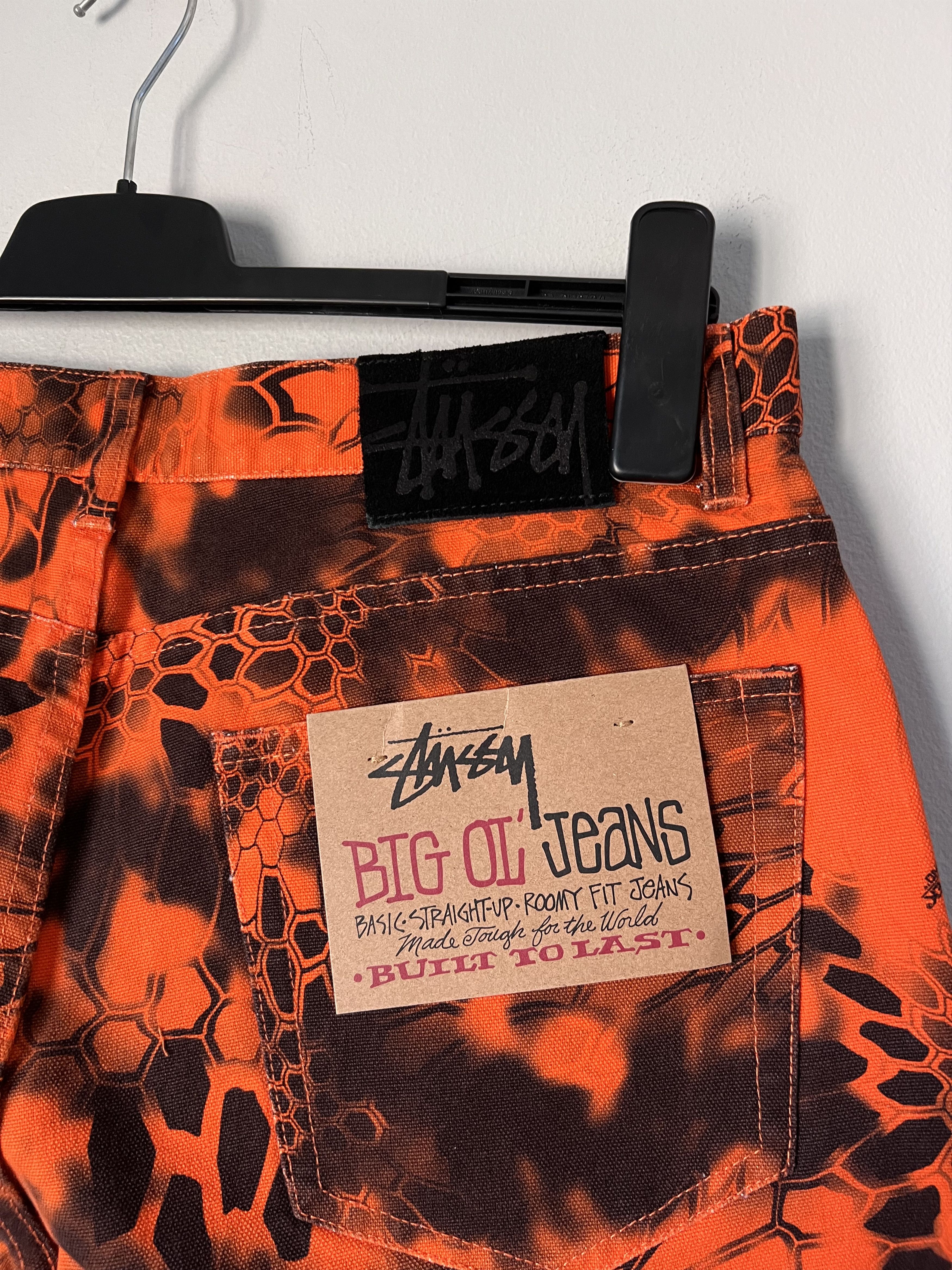 Stussy Stussy Big Ol Jeans in Inferno Kryptek Camo Size US 32 / EU 48 - 5 Thumbnail