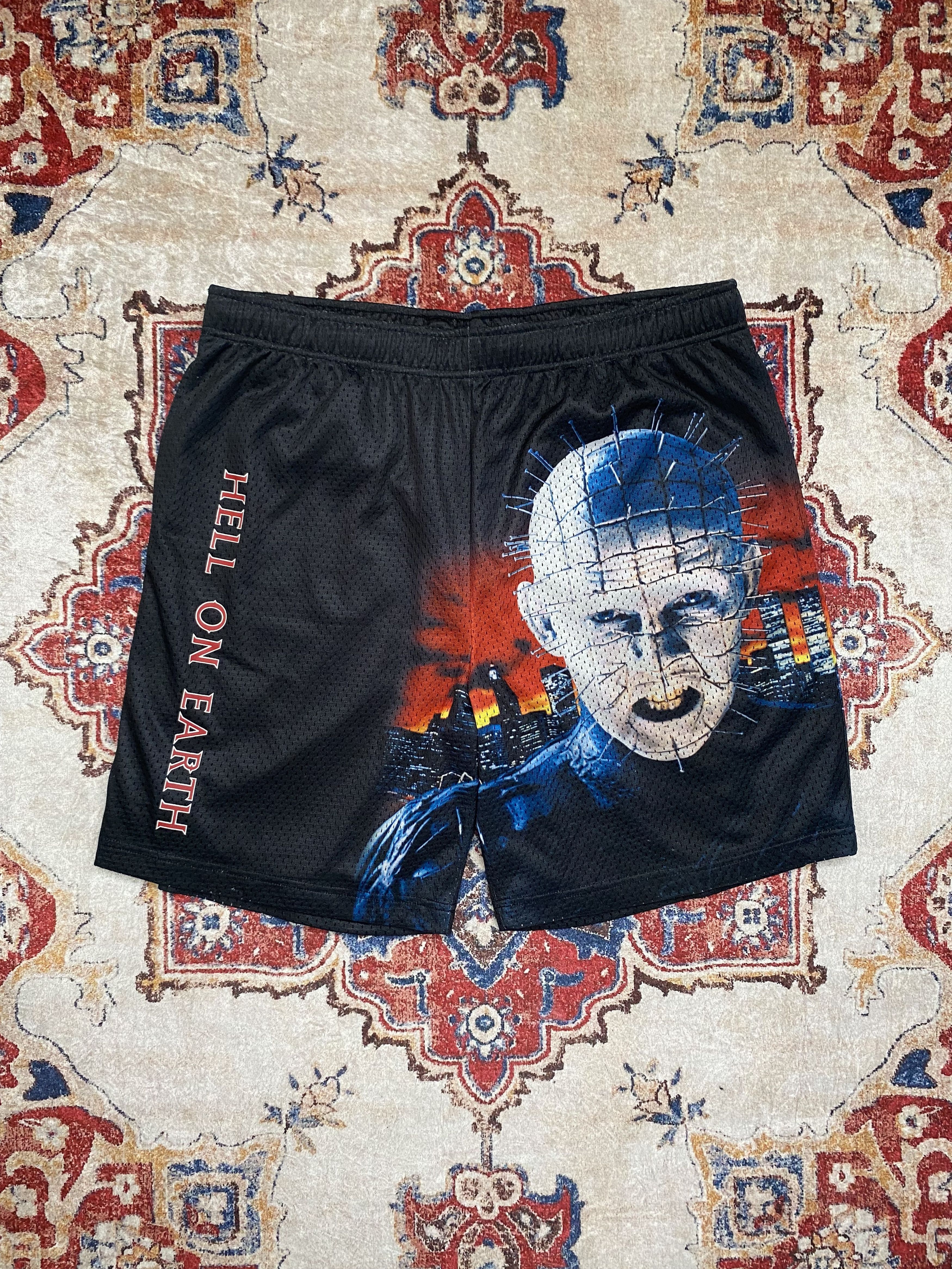 Supreme Supreme Hellraiser Mesh Short Black | Grailed