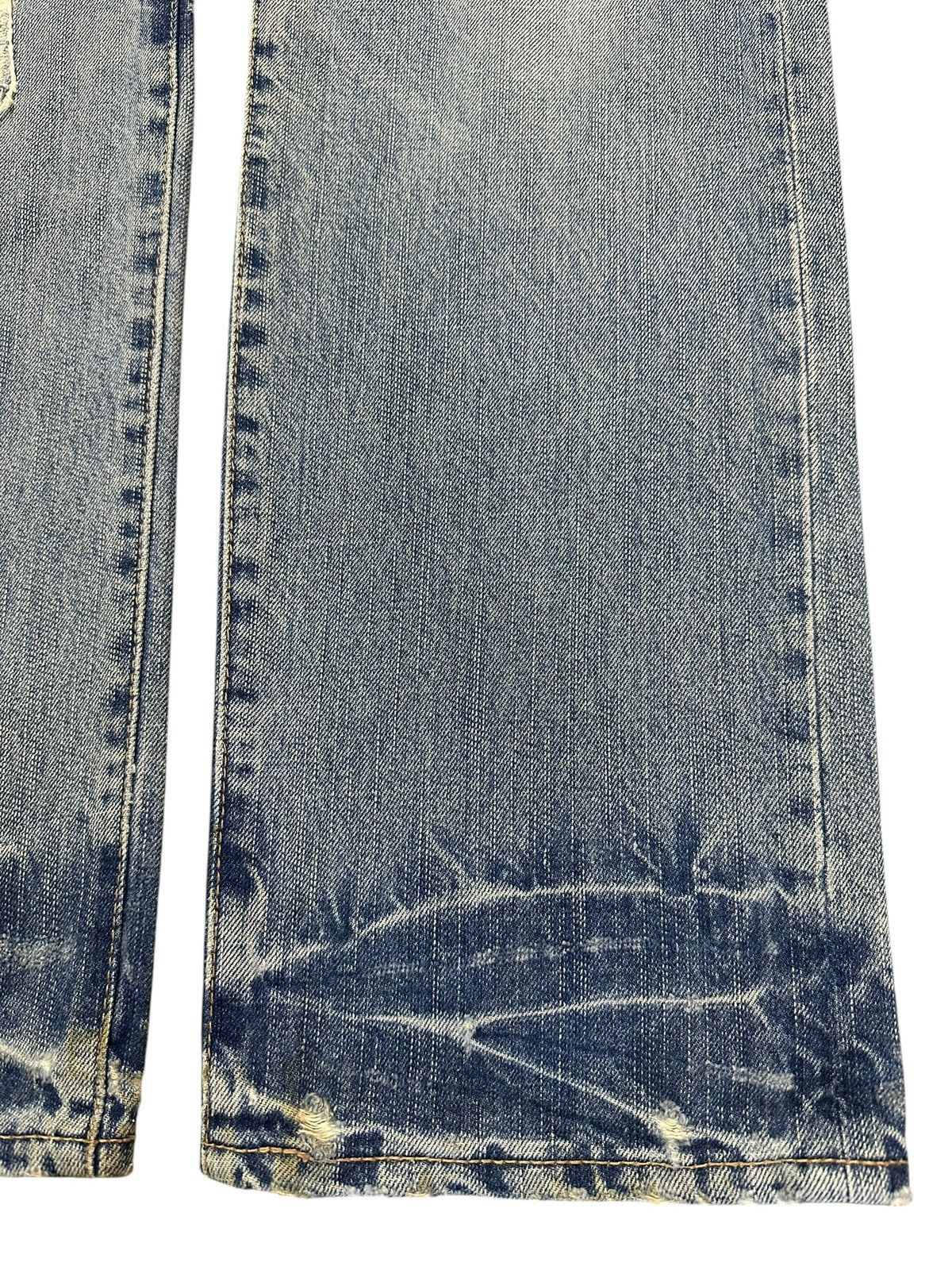 Other Vintage Japanese PPFM Double Waist Distress Style Jeans Size US 34 / EU 50 - 8 Thumbnail