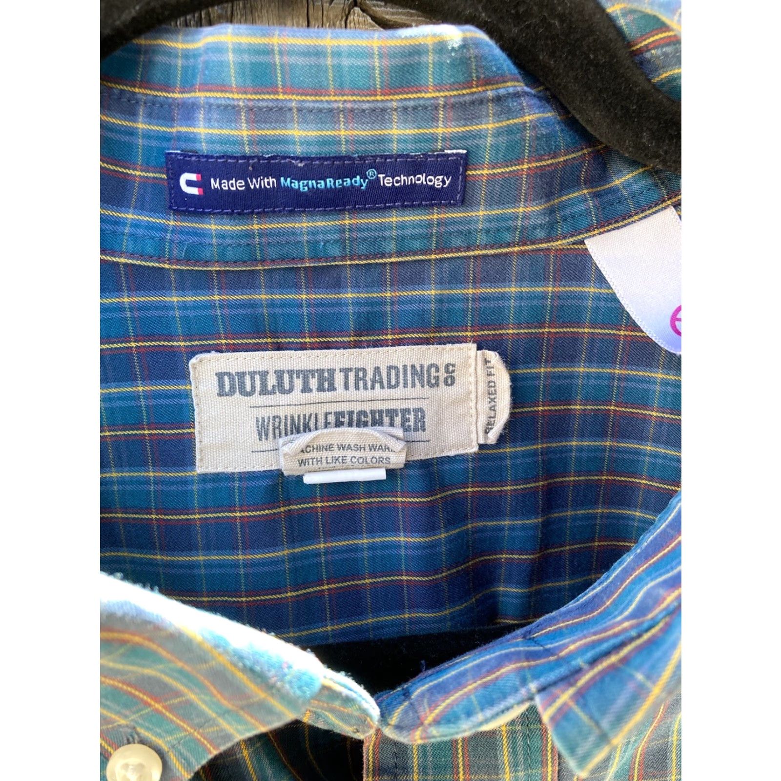 Duluth Trading Company Duluth Trading Co Multicolor Plaid LS Flannel Shirt Men’s L Cotton Wrinkle Free Size US L / EU 52-54 / 3 - 2 Thumbnail