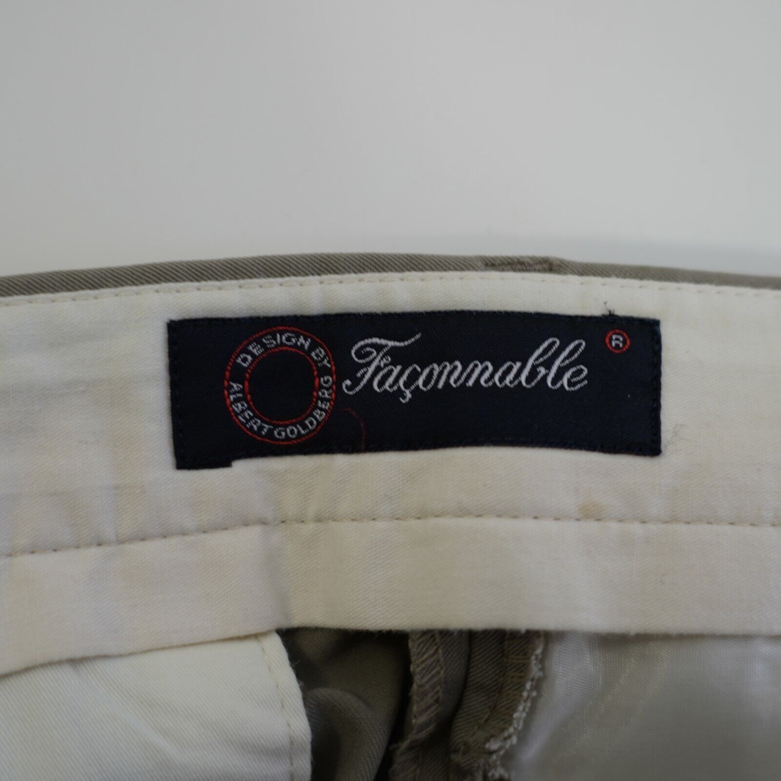 Faconnable Faconnable Super 100s Wool Light Green Dress Pants 37/29 Hig Size 36R - 7 Thumbnail