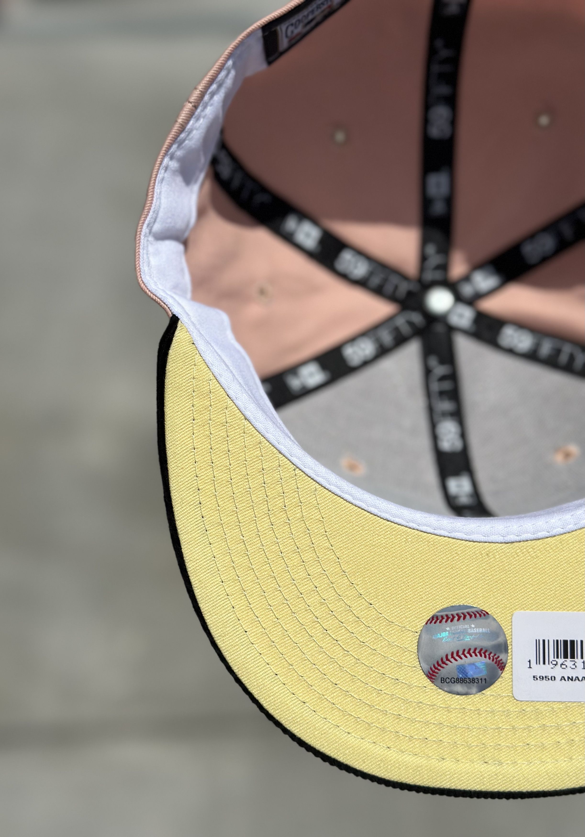 New Era 7 1/4 Anaheim Angels 50th Anniversary Fitted Size ONE SIZE - 4 Thumbnail