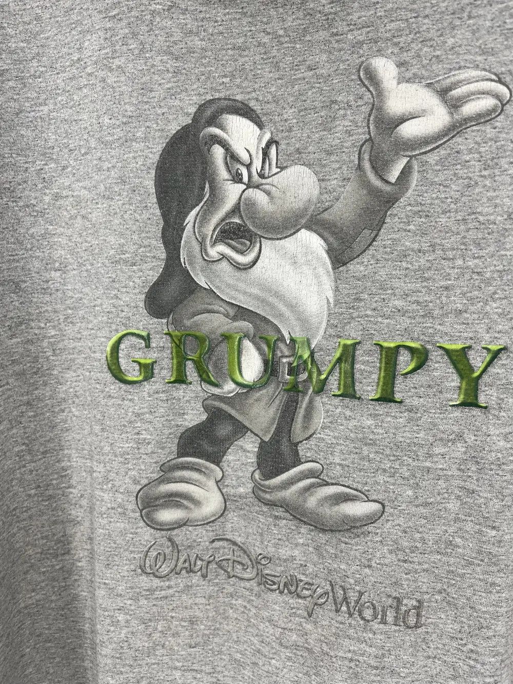 Disney Vintage 90s Grumpy Seven Dwarves Disney Shirt Size XL Size US XXL / EU 58 / 5 - 7 Thumbnail