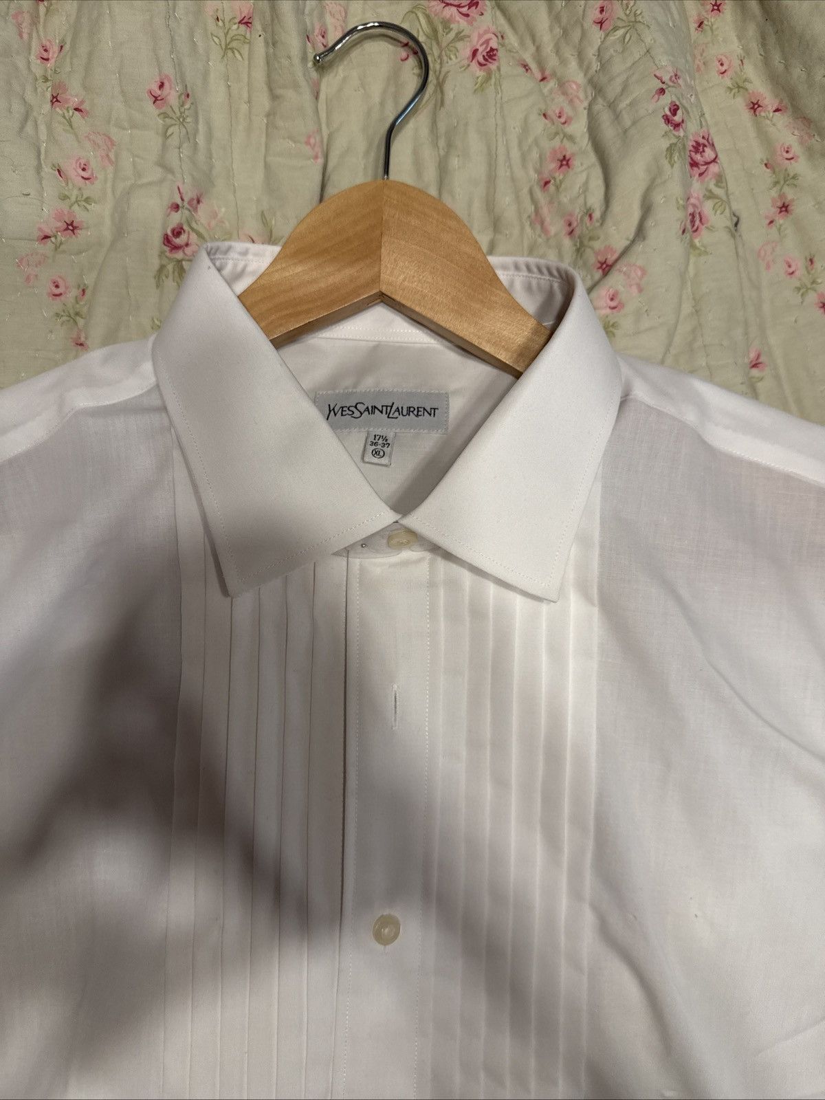 Yves Saint Laurent Vintage YSL Brand New Button Up Shirt Victorian Era Rare Size US XL / EU 56 / 4 - 7 Thumbnail