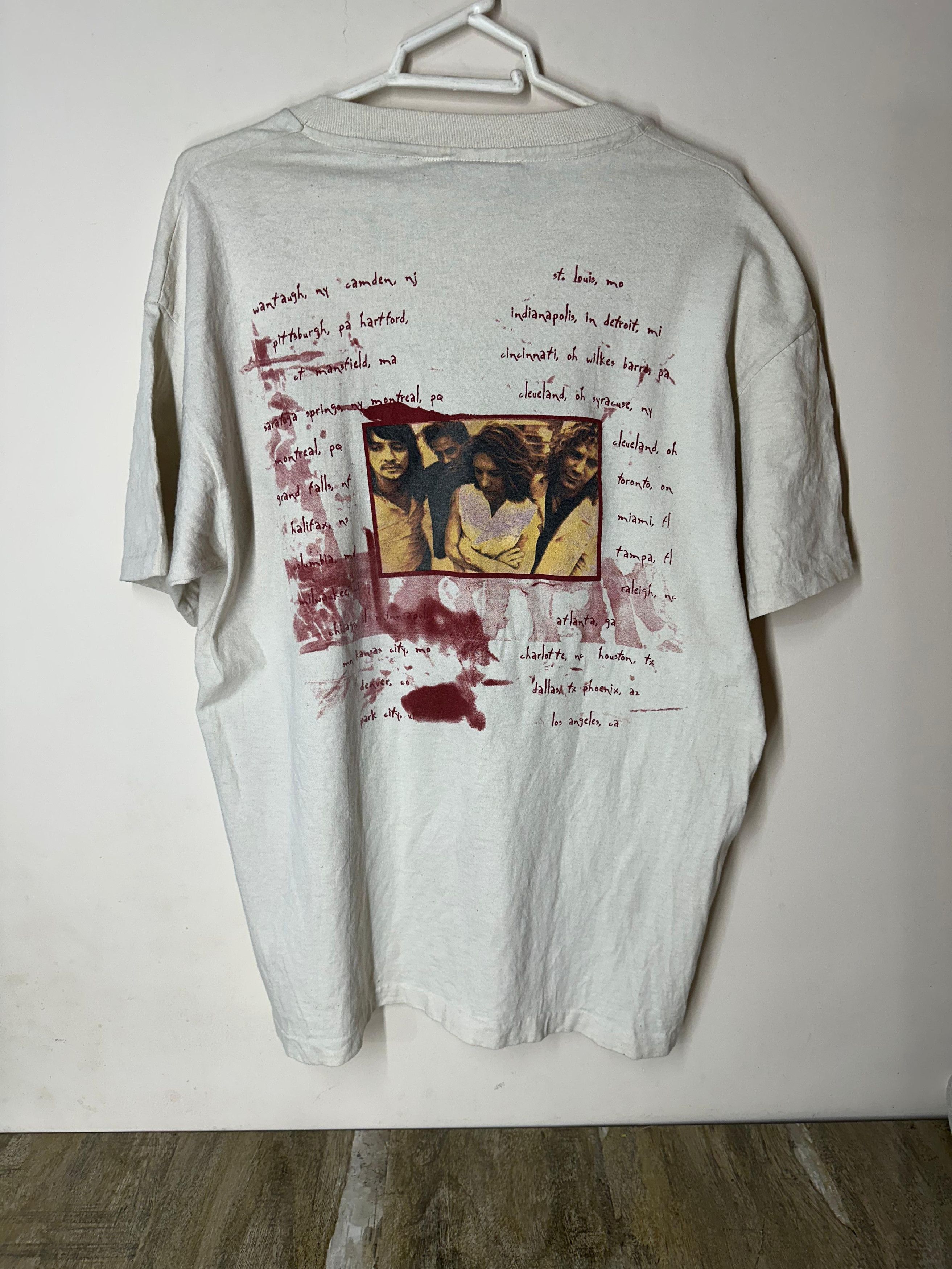 Brockum × Vintage 1995 Vintage Bon Jovi These Days Tour Single Stitch T-Shirt Size US XL / EU 56 / 4 - 6 Thumbnail