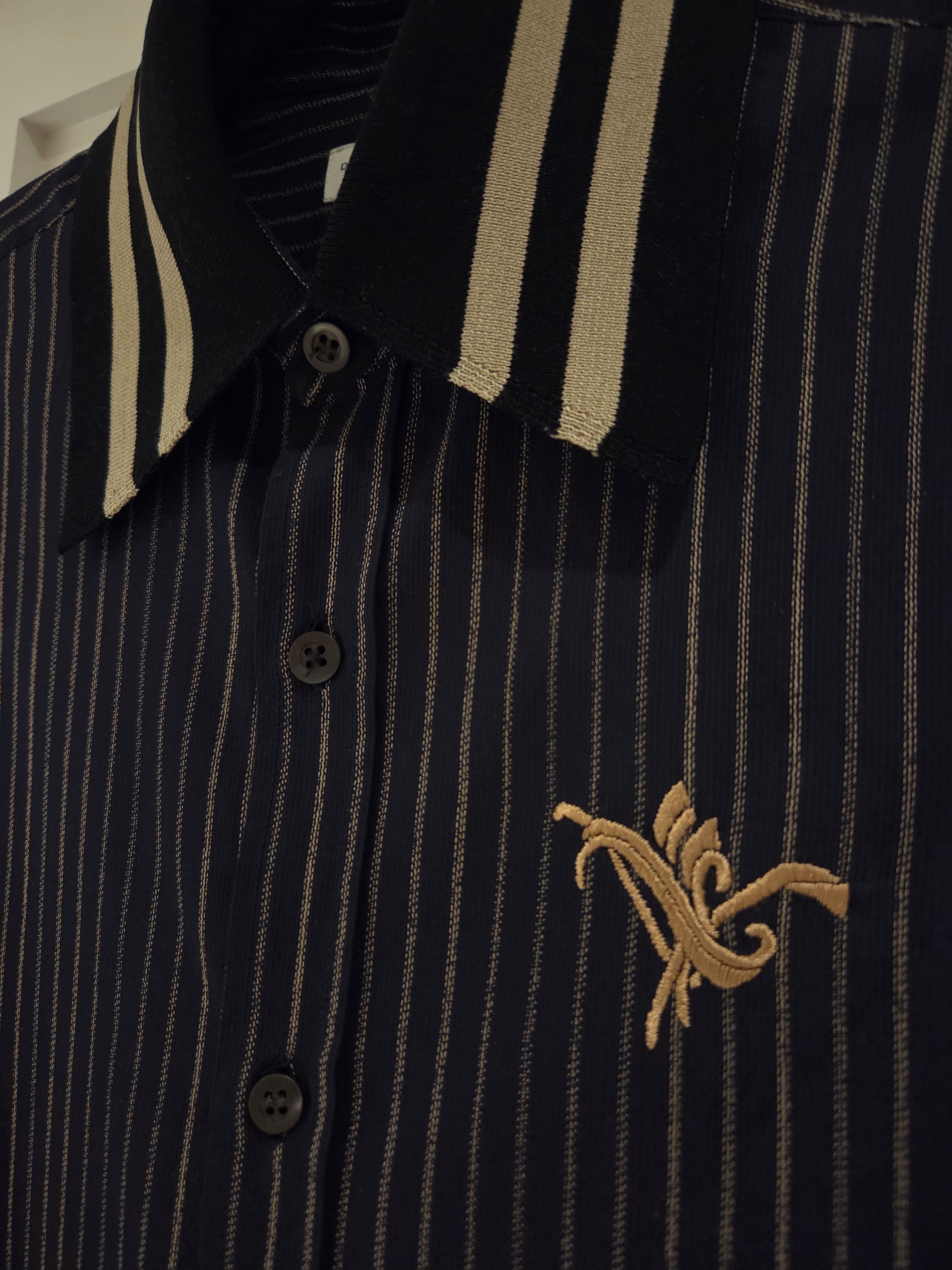 Dries Van Noten Dries Van Noten Striped Shirt Size US S / EU 44-46 / 1 - 3 Thumbnail