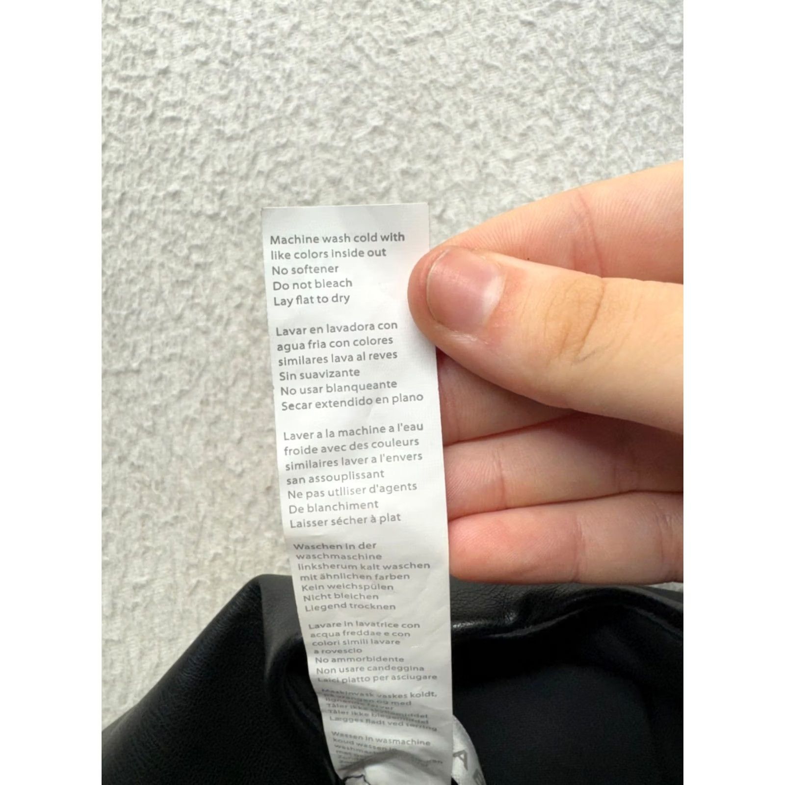 Fabletics Fabletics 2X Black Faux Leather HighRise Pants Stretchy Comfort Women Plus Size 2X Size 40" / US 18 - 7 Thumbnail