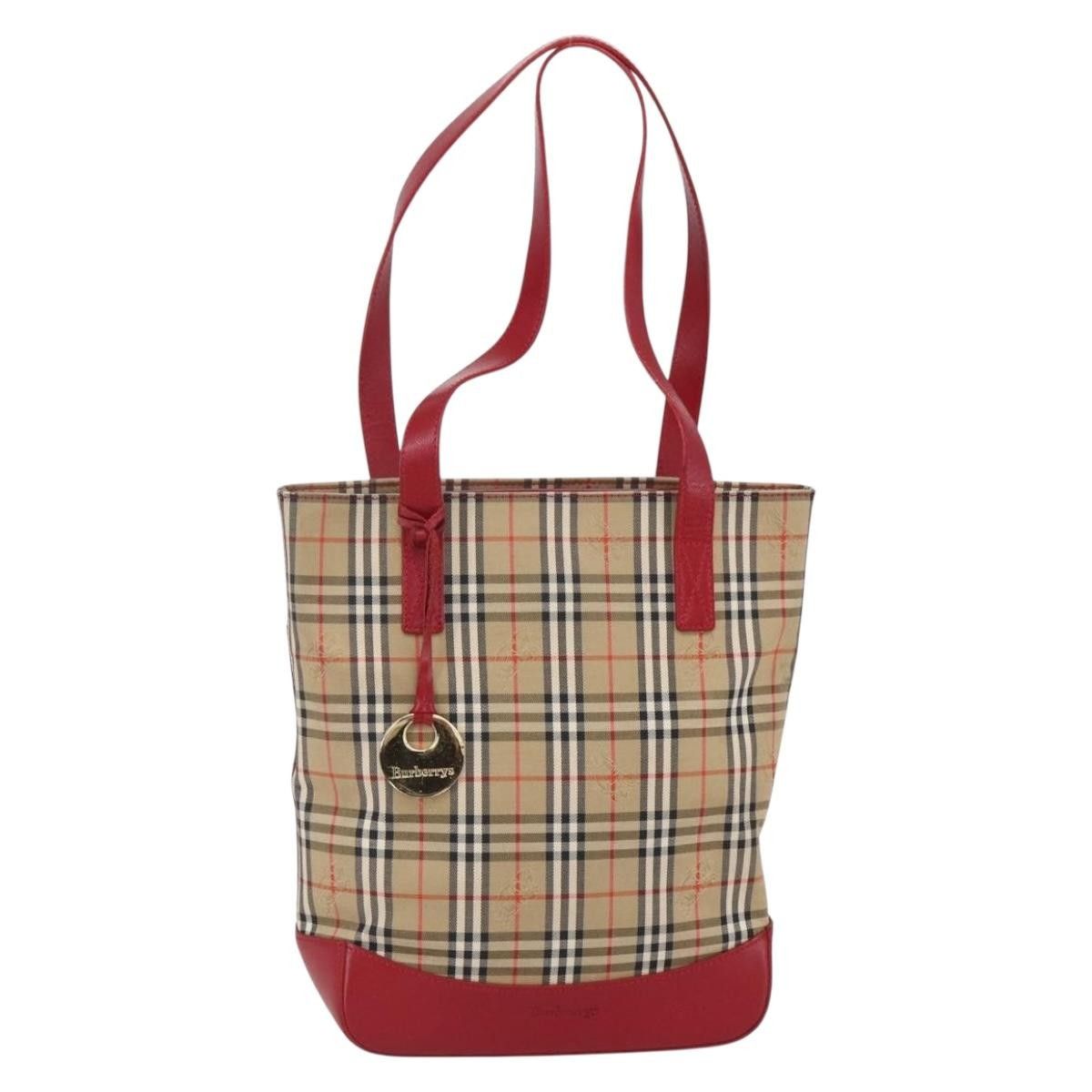 Burberry Burberry Nova Check Tote canvas check pattern Size ONE SIZE - 1 Thumbnail