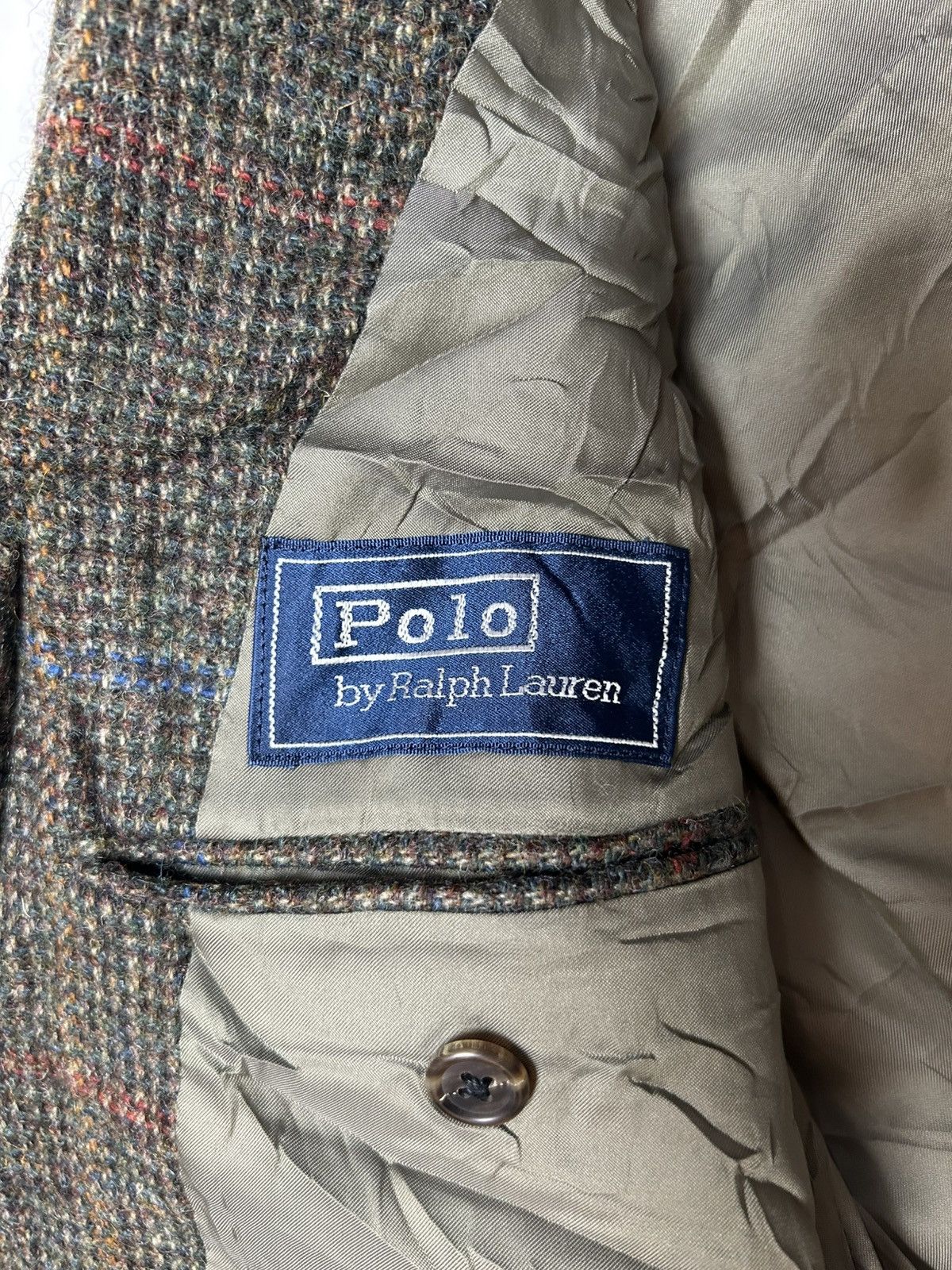 Designer × Polo Ralph Lauren POLO BY RALPH LAUREN SINGLE BREAST BLAZER Size 38L - 6 Thumbnail