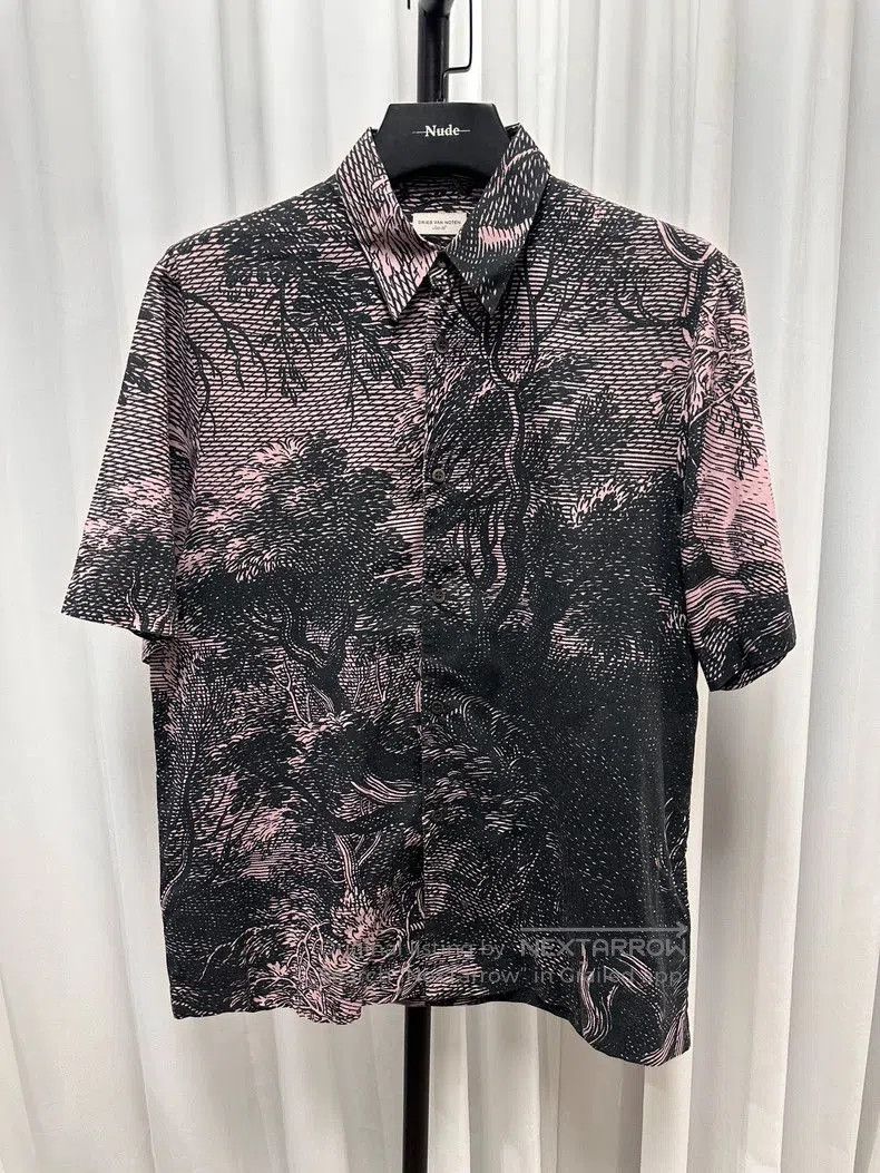 Dries Van Noten Dries Van Noten Artistic Short Sleeve Shirt. Size US M / EU 48-50 / 2 - 1 Thumbnail