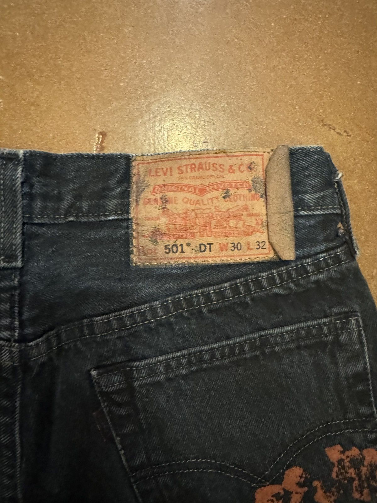 DENIM TEARS Black clay denim tears Size US 30 / EU 46 - 3 Thumbnail