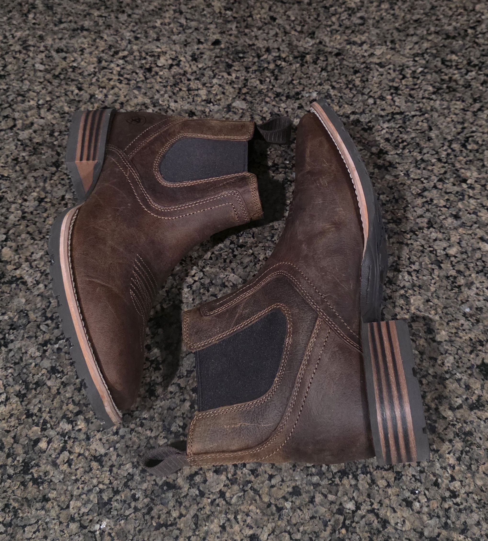 Ariat Ariat Hybrid Low Boy Western Boots Broad Square Toe 9 D Size US 9 / EU 42 - 4 Thumbnail
