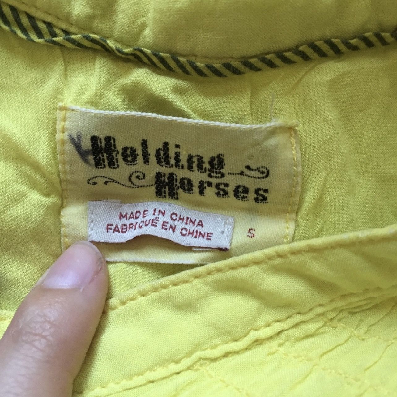 Anthropologie ANTHROPOLOGIE Yellow Smocked Button Up Tank Top Size XS / US 0-2 / IT 36-38 - 7 Thumbnail