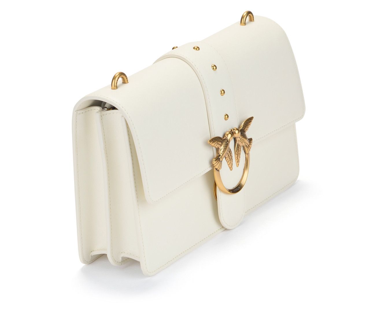 Pinko o1s22i1n0824 Size: OS / Classic Love Crossbody Bag in White Size ONE SIZE - 2 Thumbnail