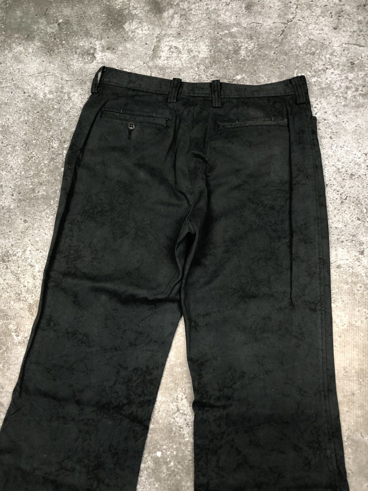 If Six Was Nine × Le Grande Bleu (L.G.B.) × Tornado Mart TORNADO MART BLACK CASUAL PANTS Size US 30 / EU 46 - 6 Thumbnail