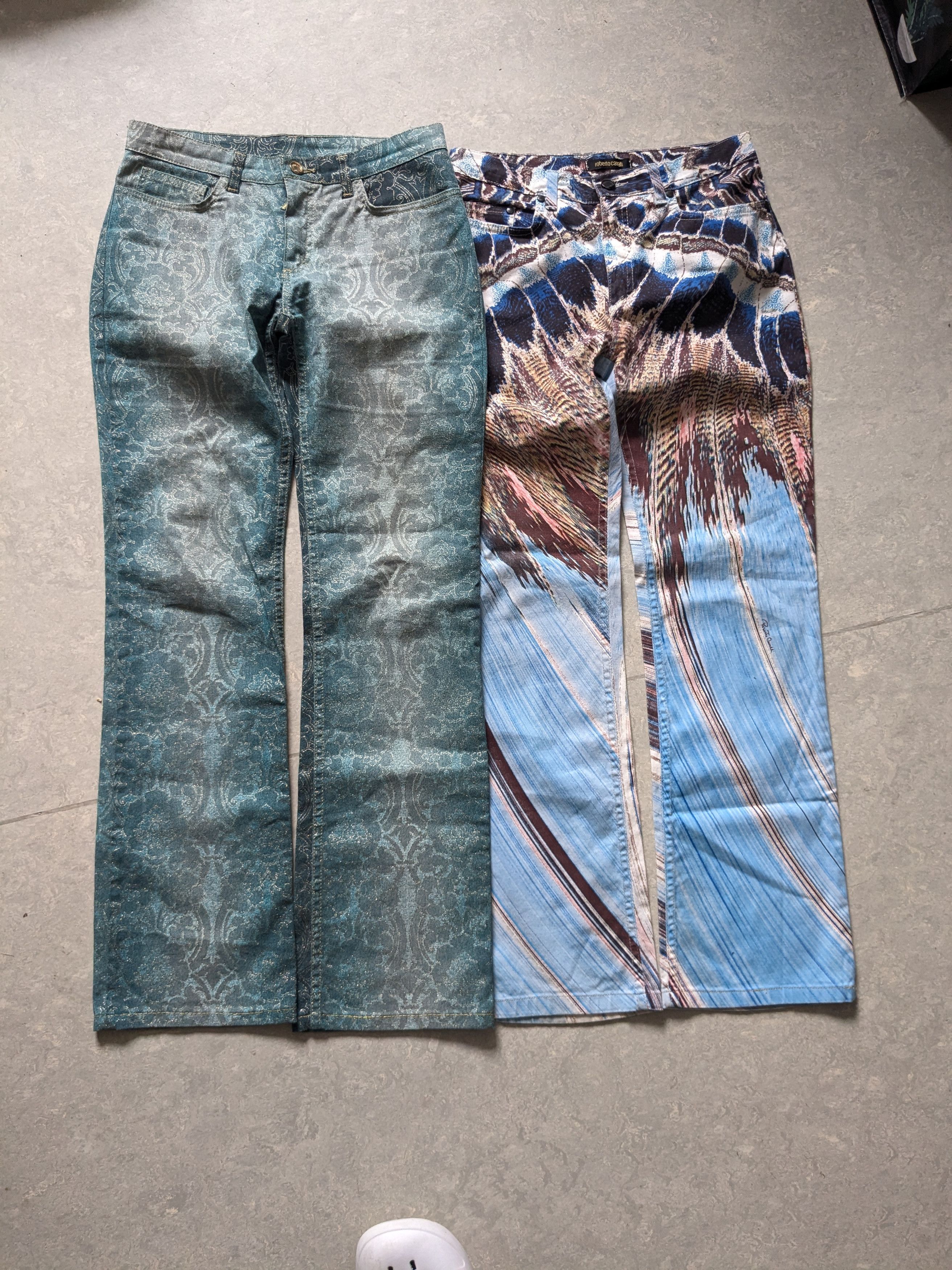 Roberto Cavalli Roberto Cavalli bootcut spring collection pants 2000s Size 28" / US 6 / IT 42 - 11 Thumbnail
