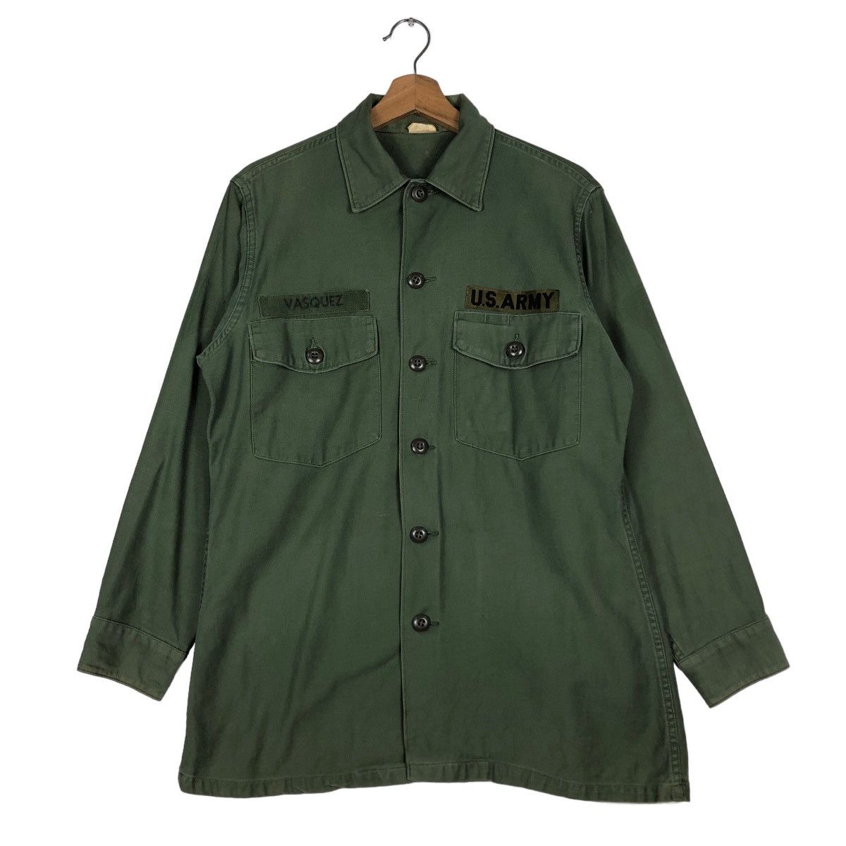 Vintage 🔥Vintage World War 2 Shirt Jacket Work OG 107 Military USA Size US M / EU 48-50 / 2 - 1 Thumbnail