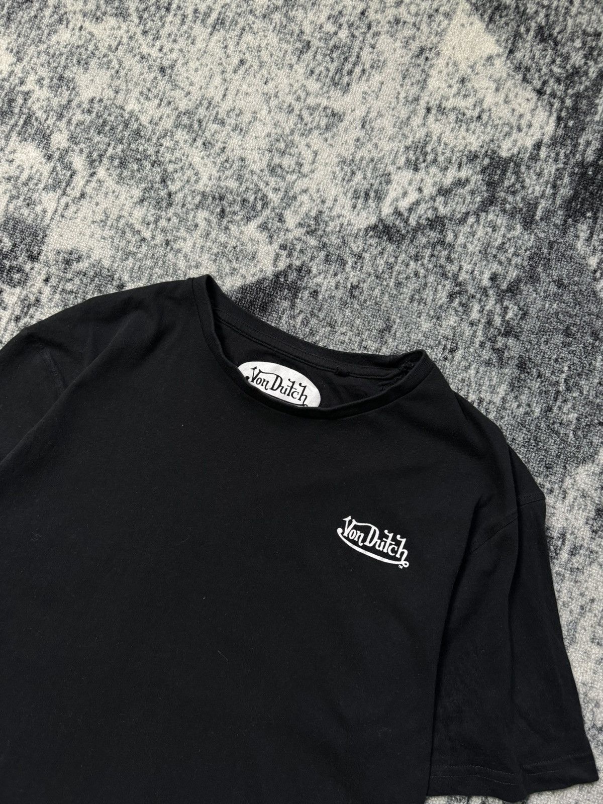 Designer × Von Dutch Vintage Von Dutch Black T Shirt Logo Japanese Y2K STYLE Size US M / EU 48-50 / 2 - 2 Thumbnail