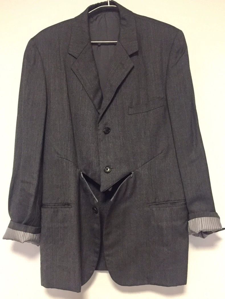Yohji Yamamoto Yohji Yamamoto Yohji Yamamoto Y's for men grey mercerized Size US M / EU 48-50 / 2 - 6 Thumbnail