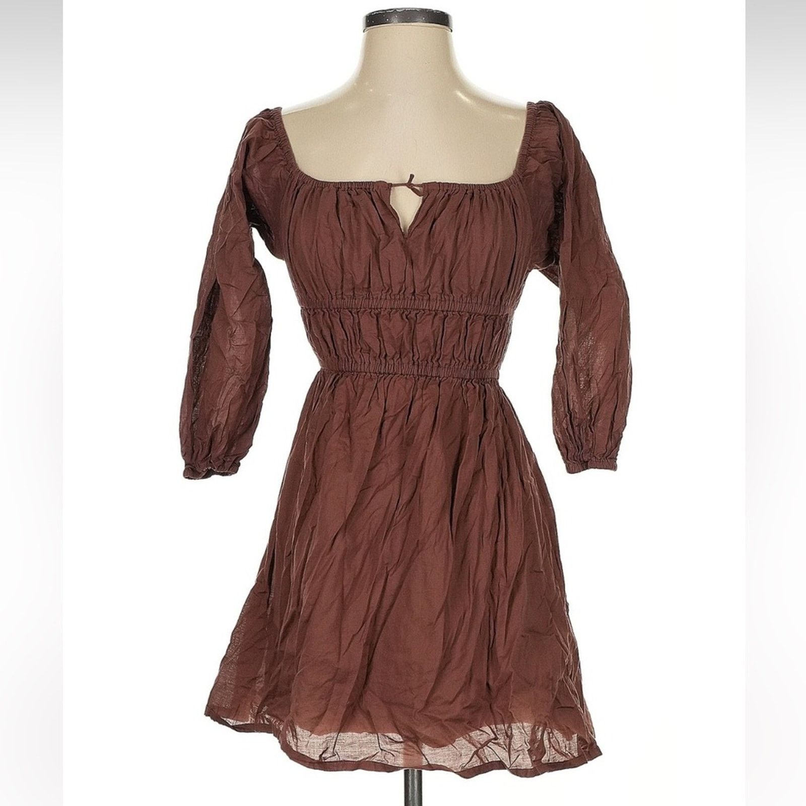FAITHFULL Faithfull the Brand Fabiolla Mini Dress - Size 2 Size XS / US 0-2 / IT 36-38 - 2 Thumbnail