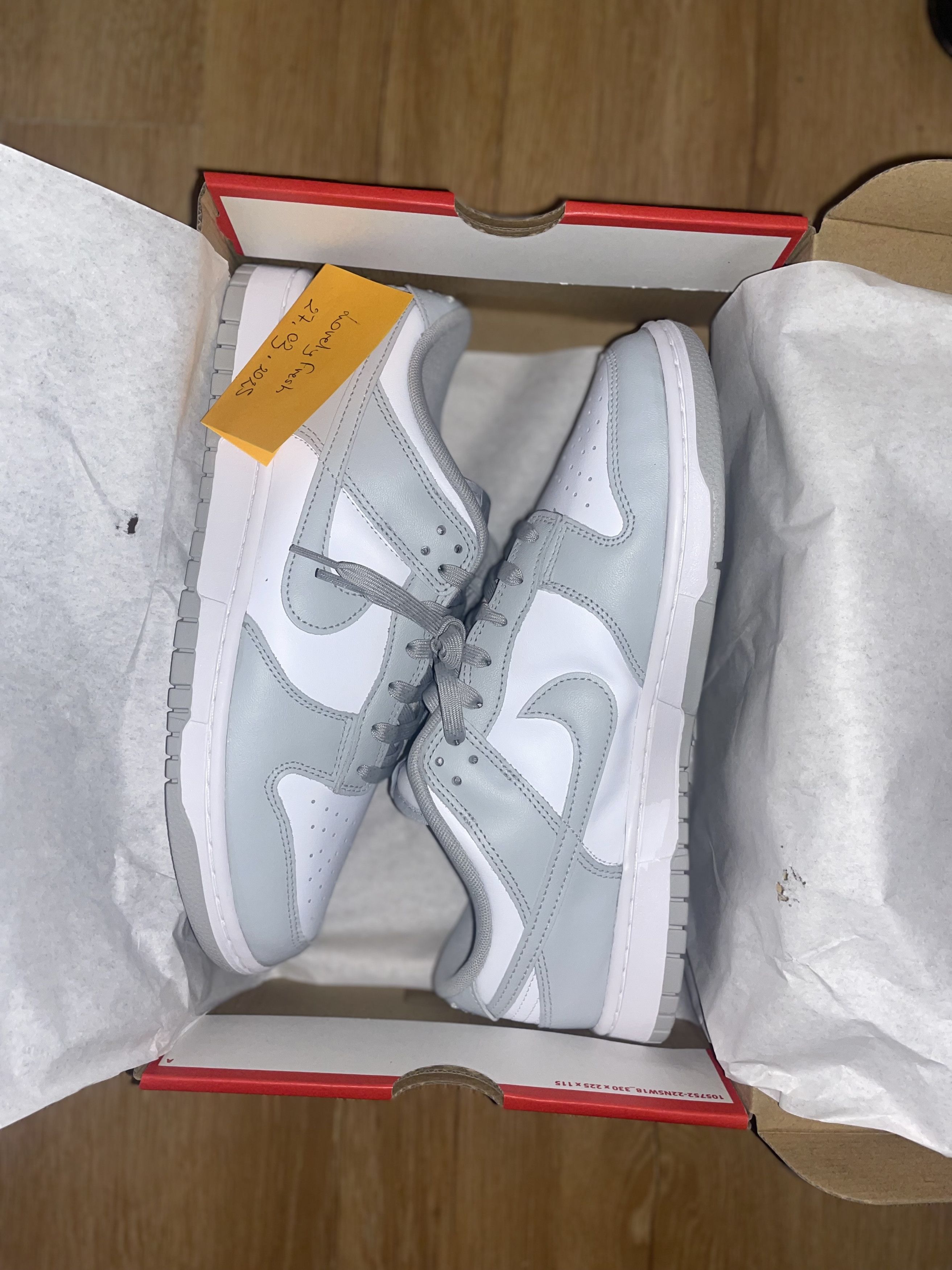 Nike NIKE DUNK RETRO BTTYS GREY FOG Size US 11 / EU 44 - 2 Thumbnail