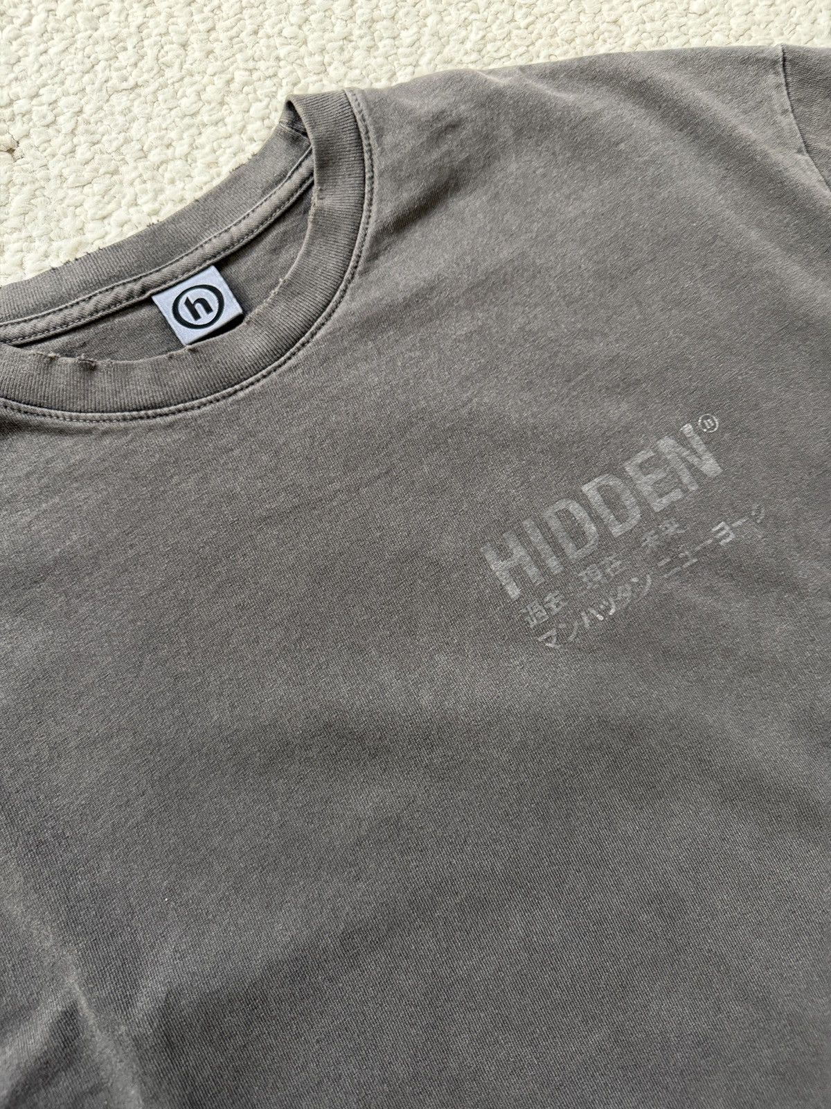 HIDDEN Hidden Vintage H Logo Tee Size US L / EU 52-54 / 3 - 3 Thumbnail