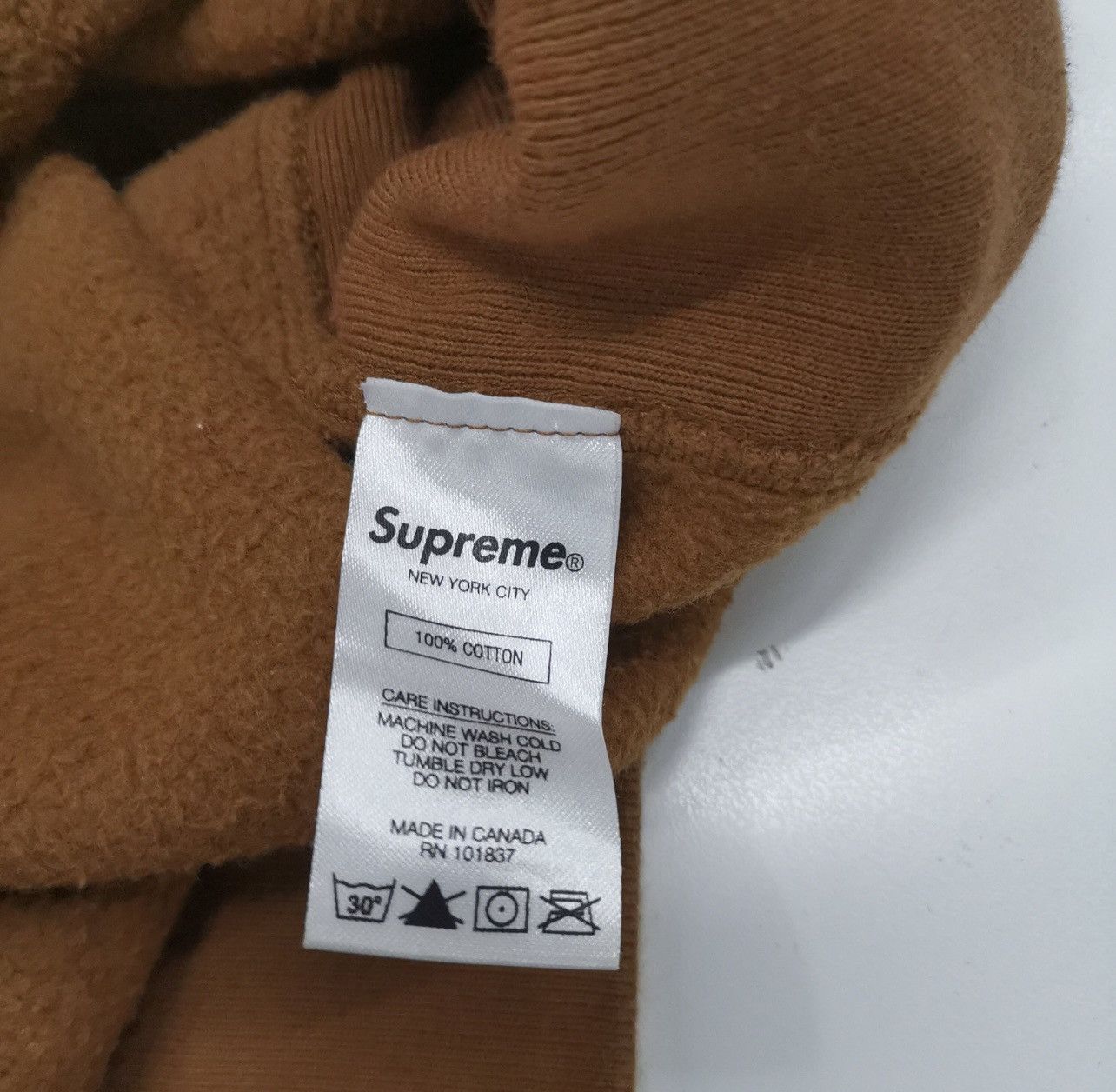 Supreme Supreme fw17 rust Brown box logo hooded sweatershirt Size US M / EU 48-50 / 2 - 2 Thumbnail