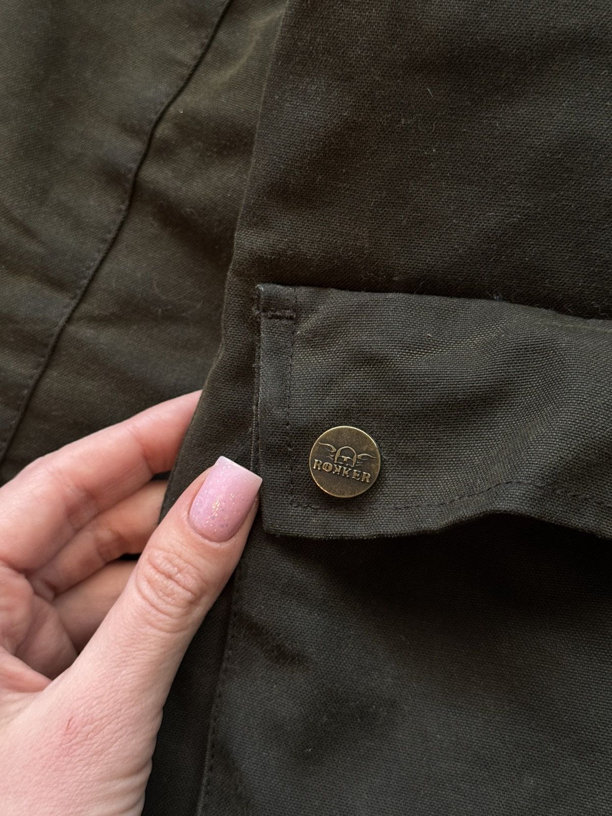 Designer × THE ROKKER COMPANY Rokker x British Millerain waxed jacket Size M / US 6-8 / IT 42-44 - 4 Thumbnail
