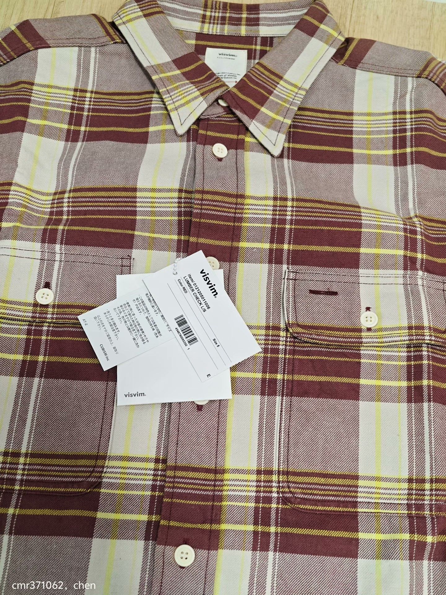 Visvim visvim 21AW Lumber Check L/S. Size US XXL / EU 58 / 5 - 6 Thumbnail