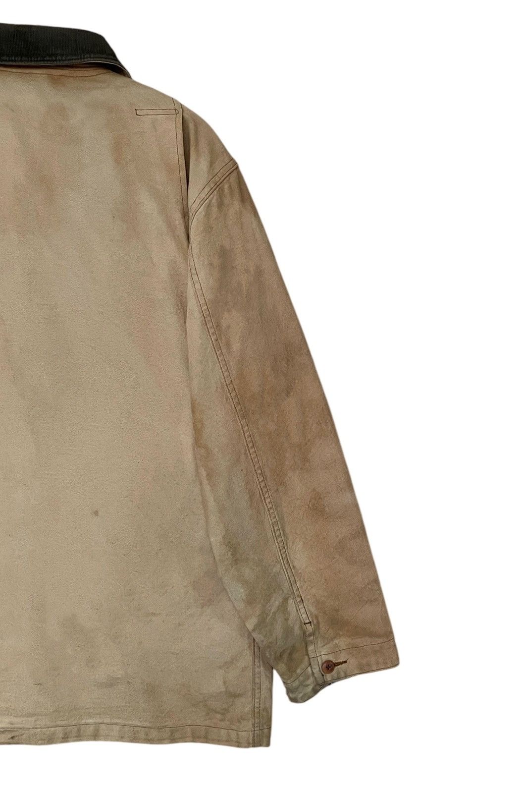 L.L. Bean × Vintage Vintage Brand L.L Bean Distressed Chore Jacket 1990s Size US S / EU 44-46 / 1 - 8 Thumbnail