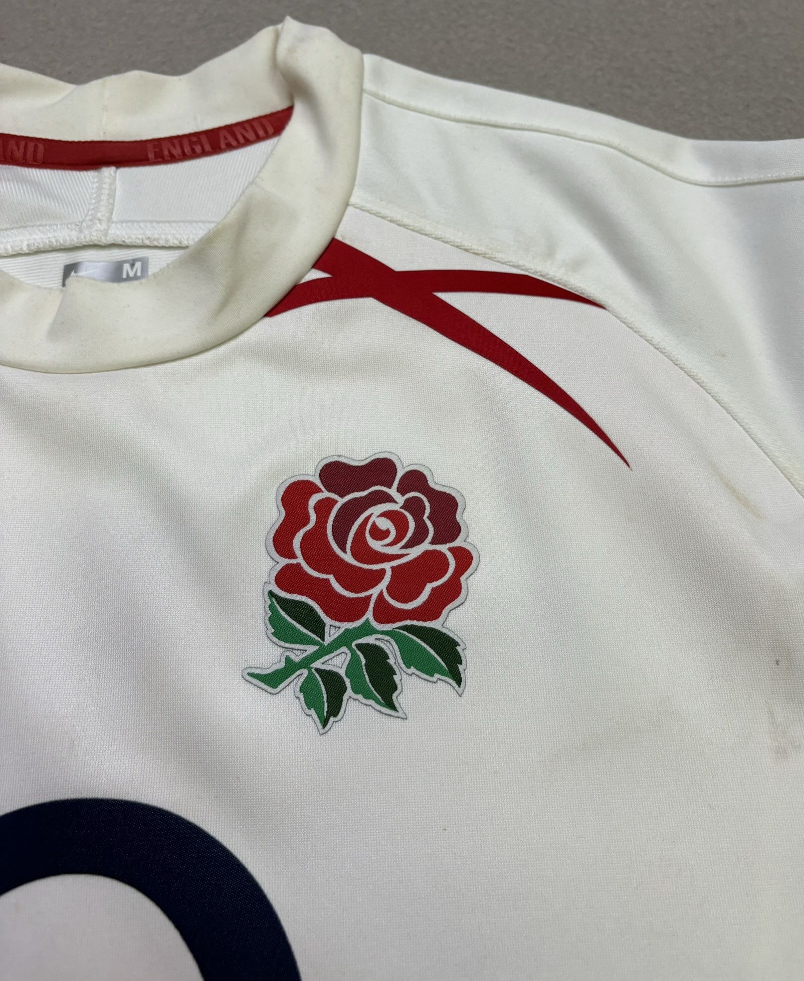 Nike England Rugby 2007/2008 Nike Jersey Size M Size US M / EU 48-50 / 2 - 7 Thumbnail