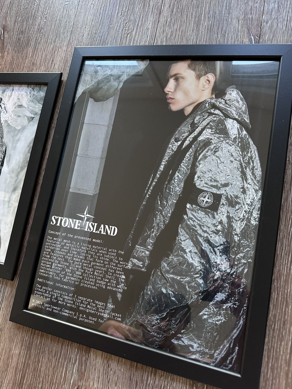 Stone Island Stone Island Pure Metall Shell Poster-Set Size US L / EU 52-54 / 3 - 5 Thumbnail
