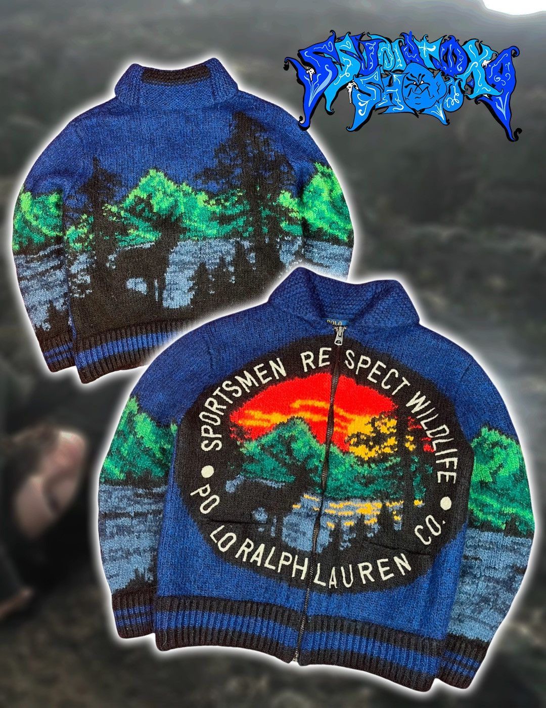 Ralph Lauren Ralph Lauren Zip-Up Sweater Respect Wildlife Cardigan Country Size US M / EU 48-50 / 2 - 1 Thumbnail