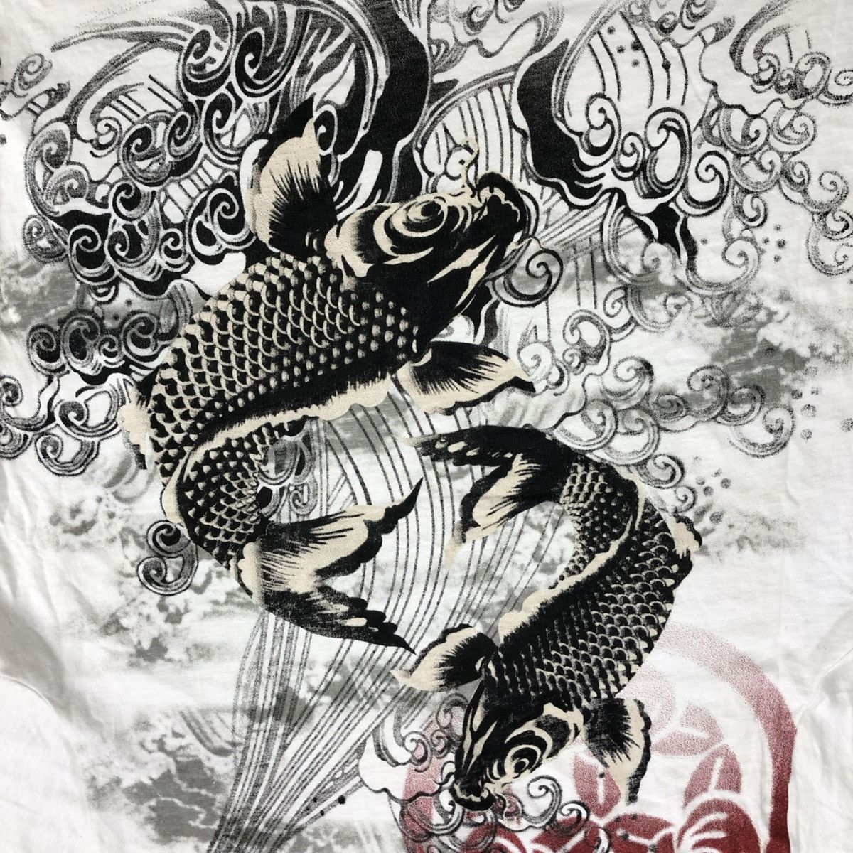 Karakuri Tamashii Vintage Traditional Karakuri Tamashii Koi Sukajan Y2K Dragon Size US XXL / EU 58 / 5 - 4 Thumbnail